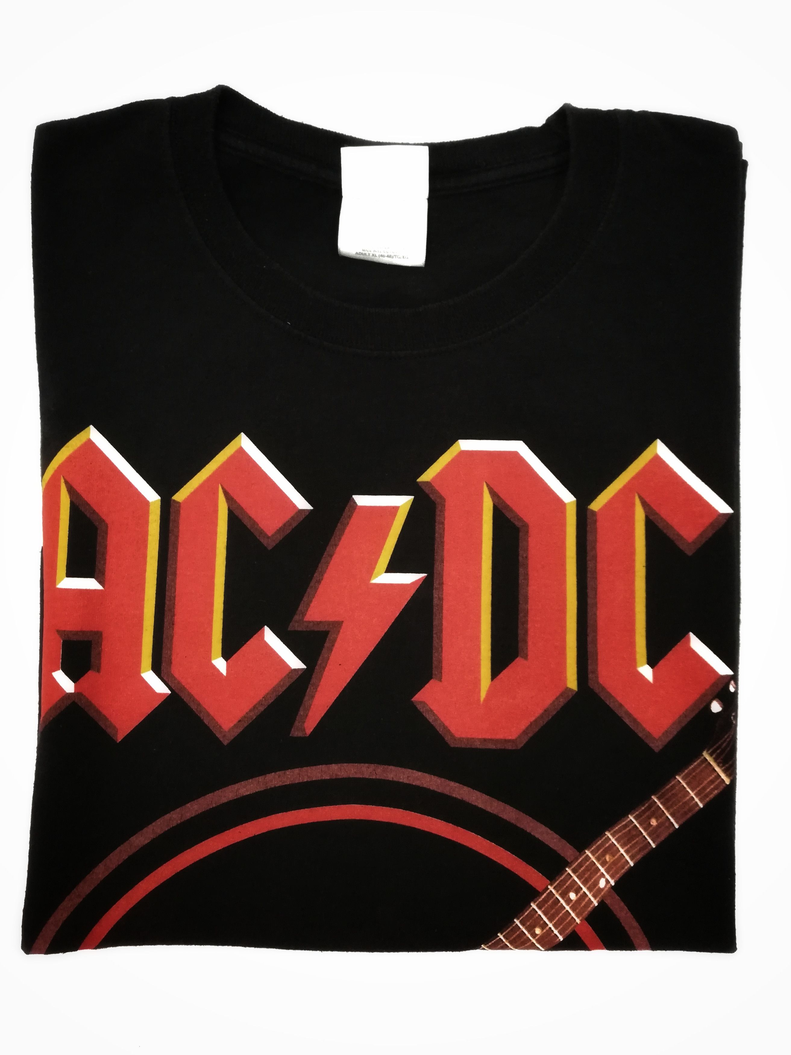 AC/DC × Band Tees 🔥Vintge 90s AC/DC Big Logo Hard Rock Rock n Roll Blues Tee Size US L / EU 52-54 / 3 - 10 Thumbnail