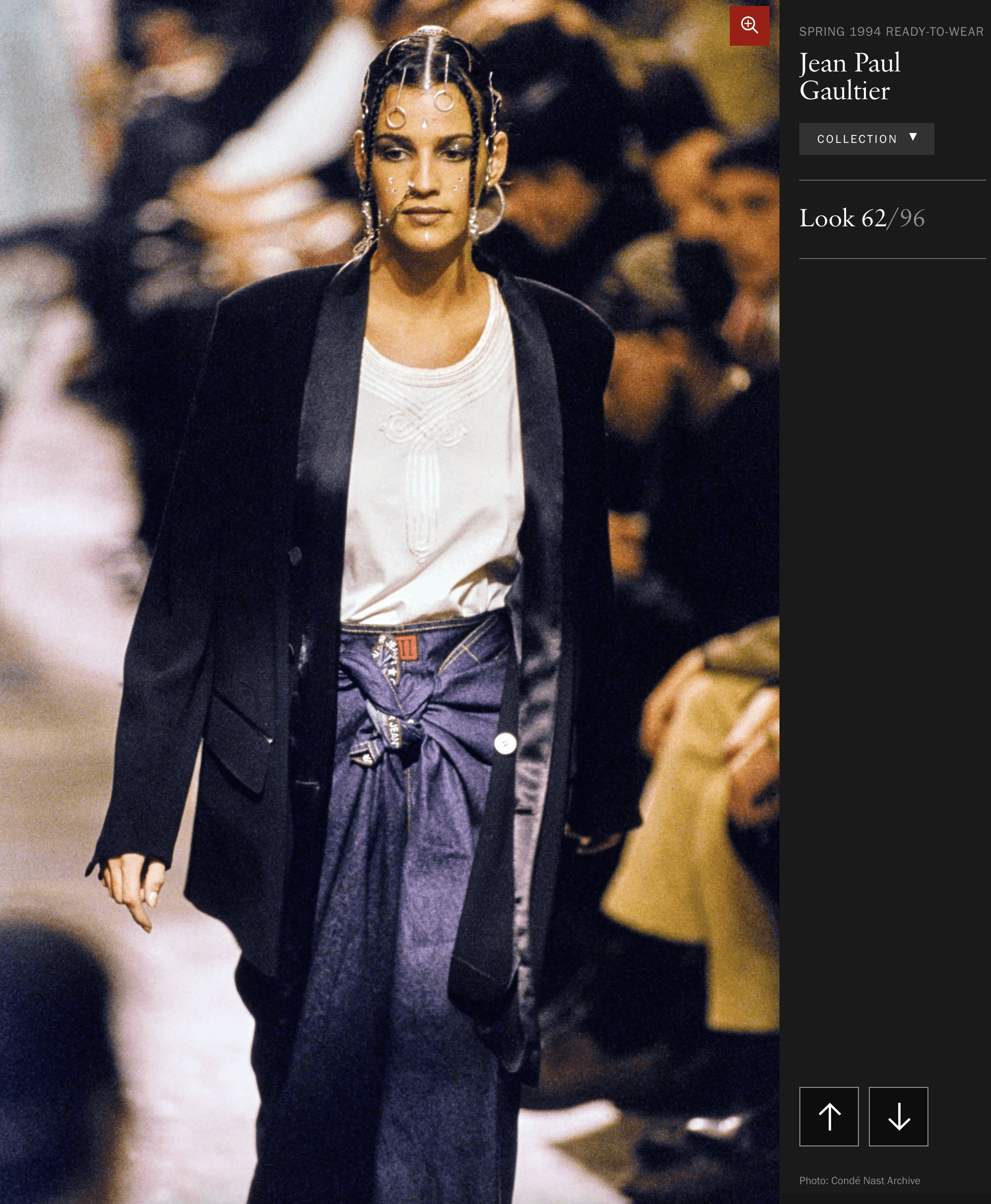 Jean Paul Gaultier JEAN PAUL GAULTIER S/S 1994 Sarong Jeans