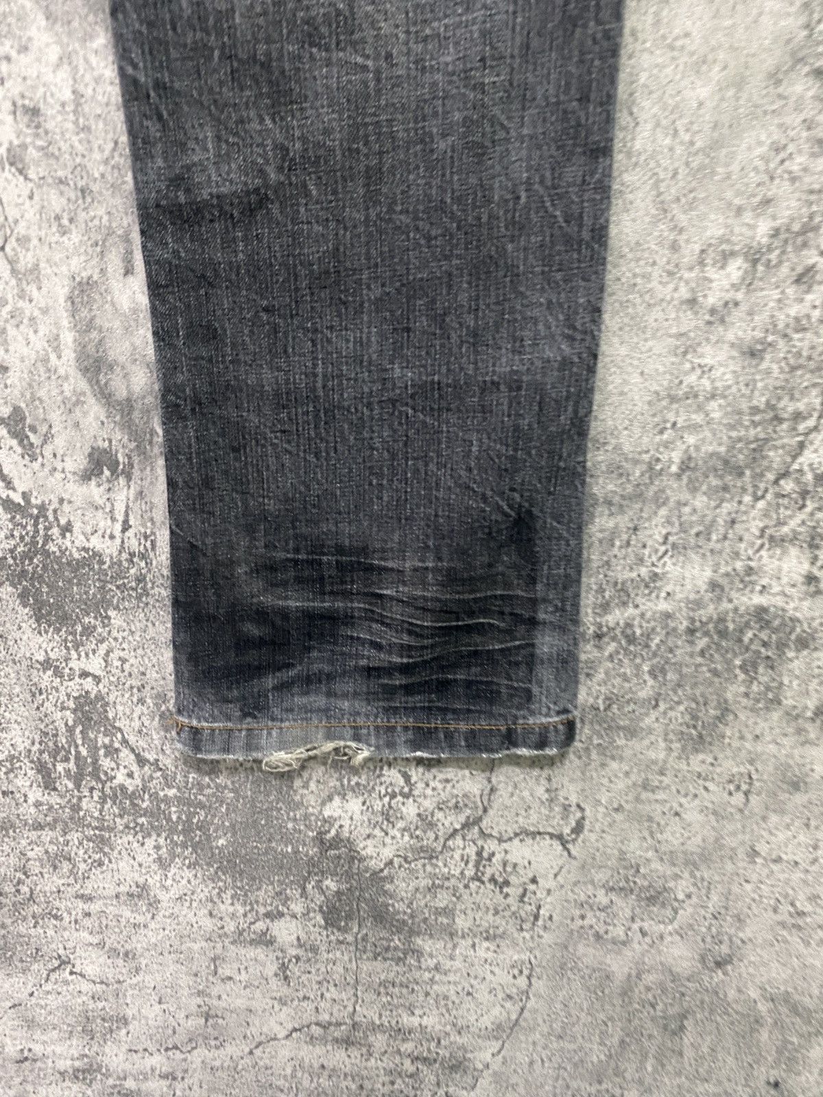 Designer × Japanese Brand RATTLE TRAP Multipocket Double Tight Flare Low Rise Denim Size US 30 / EU 46 - 16 Thumbnail