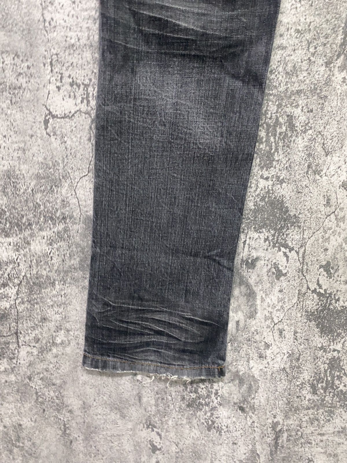 Designer × Japanese Brand RATTLE TRAP Multipocket Double Tight Flare Low Rise Denim Size US 30 / EU 46 - 15 Thumbnail