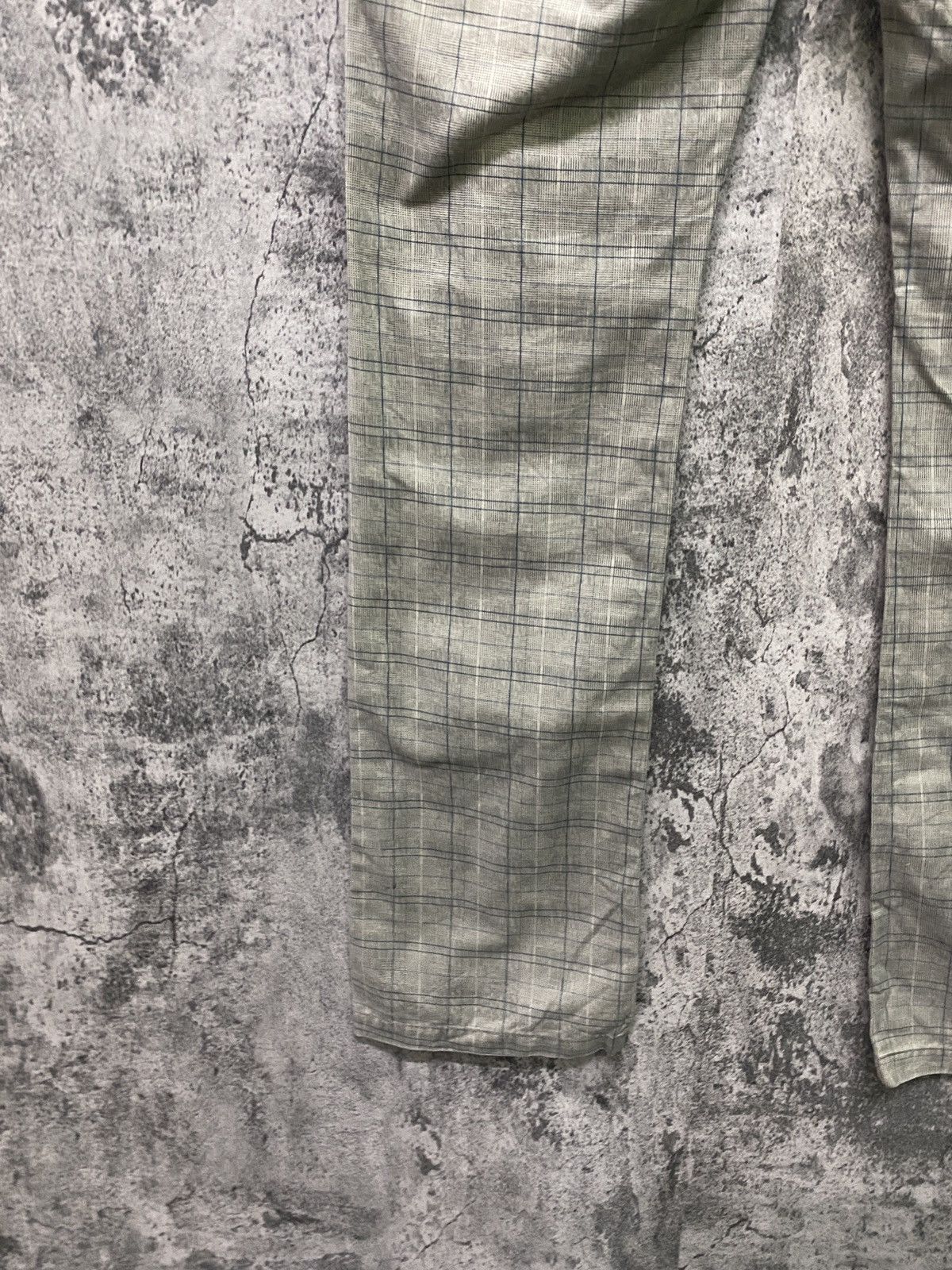 In The Attic Japan IN THE ATTIC Checked Plaid Buckle Multipocket Pant Size US 34 / EU 50 - 14 Thumbnail