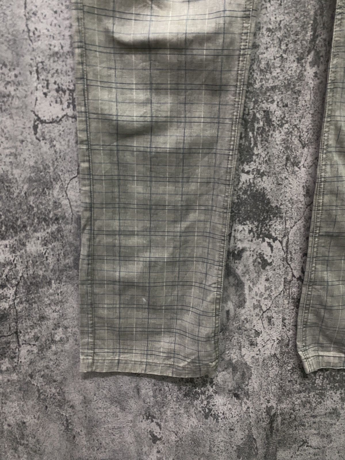 In The Attic Japan IN THE ATTIC Checked Plaid Buckle Multipocket Pant Size US 34 / EU 50 - 7 Thumbnail