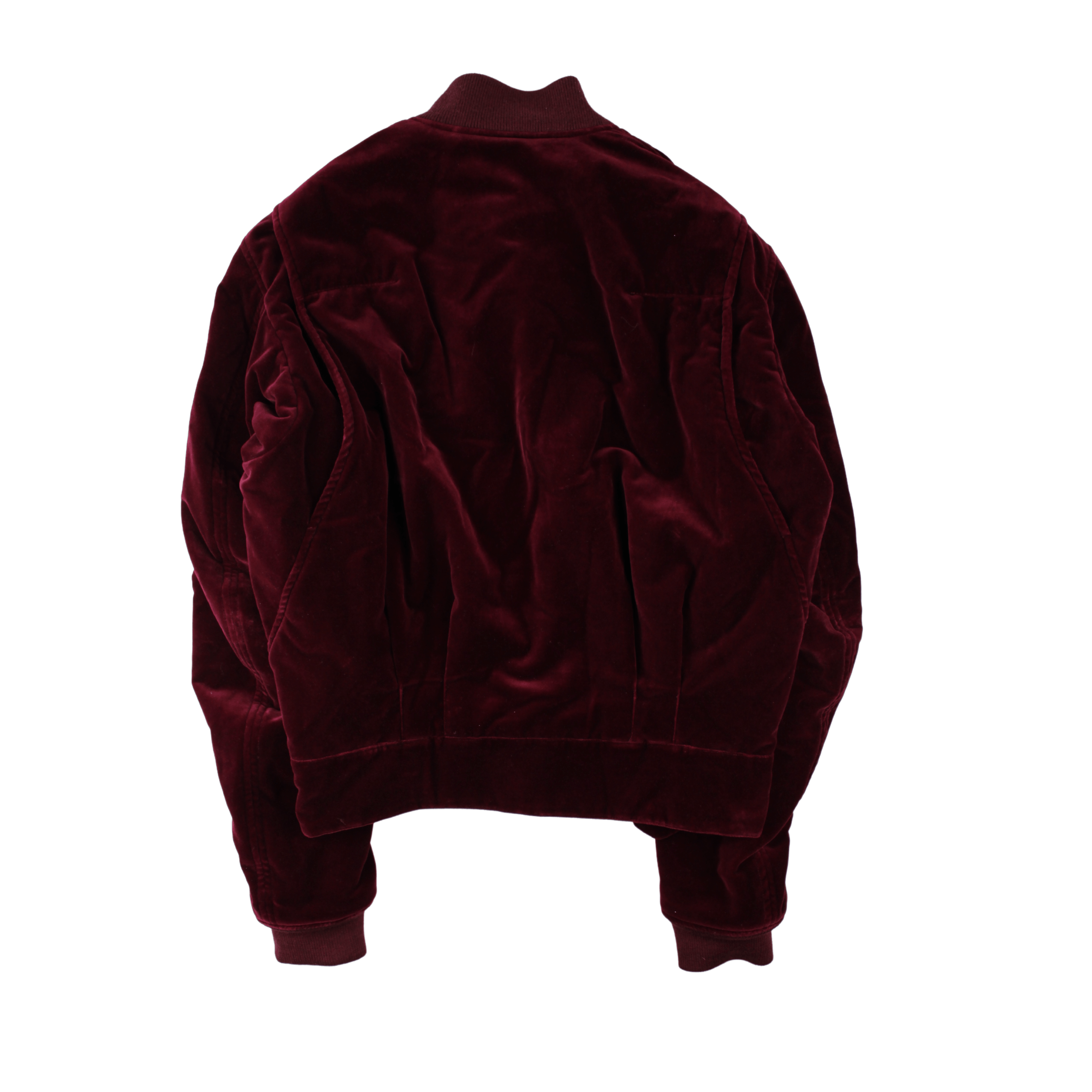 Haider Ackermann Haider Ackermann FW15 Burgundy Velvet Bomber Size US M / EU 48-50 / 2 - 3 Thumbnail