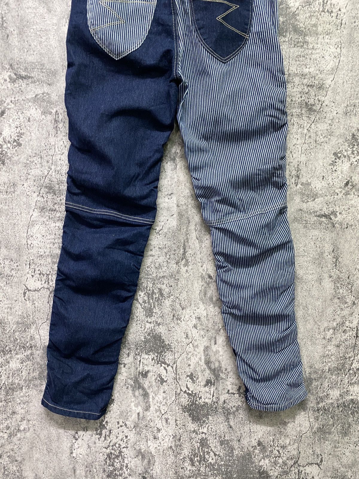 Japanese Brand MARINE LIME Hybrid Jean Jogger Drawstring Stacked Pants Size US 28 / EU 44 - 16 Thumbnail