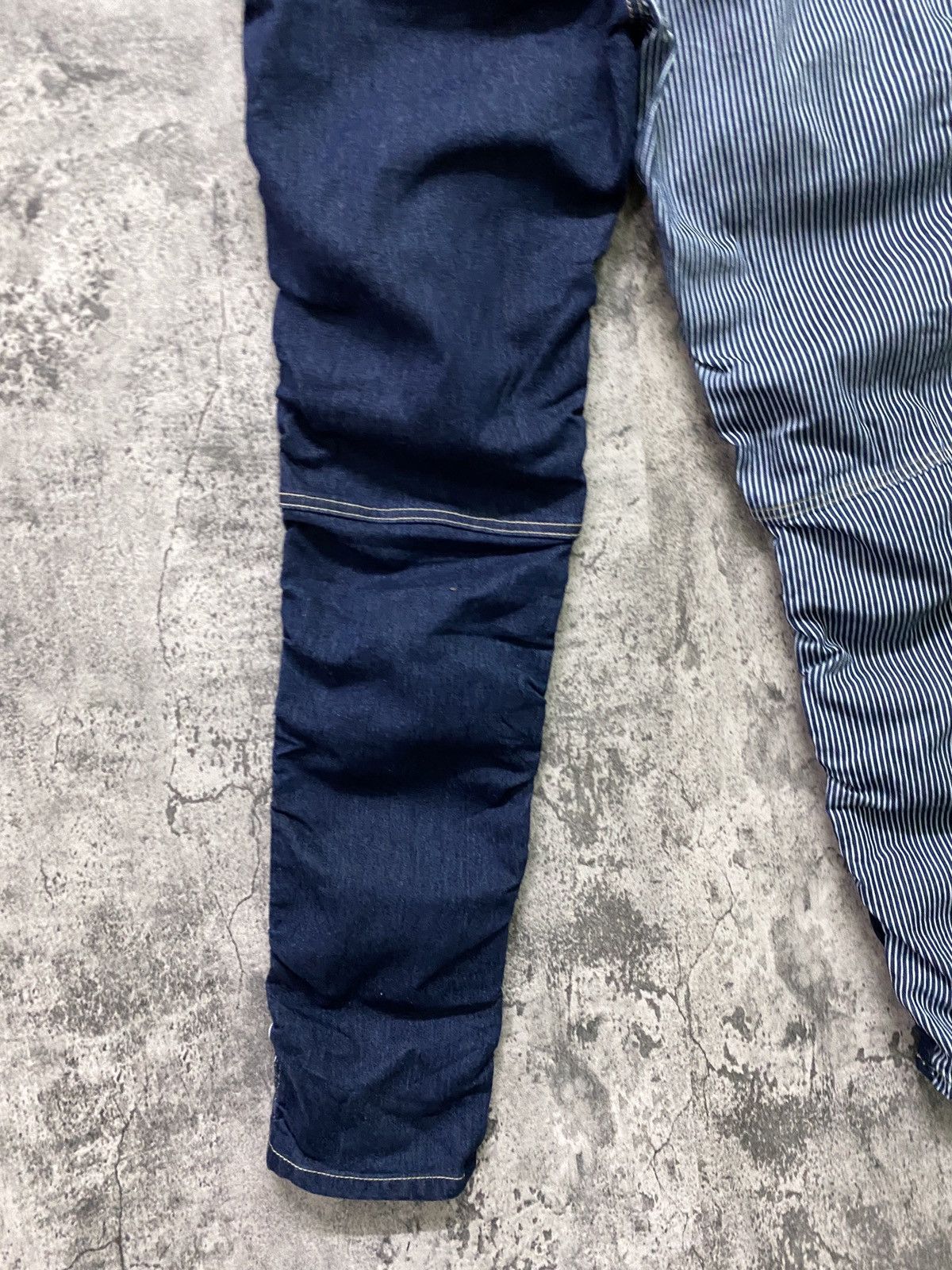 Japanese Brand MARINE LIME Hybrid Jean Jogger Drawstring Stacked Pants Size US 28 / EU 44 - 15 Thumbnail
