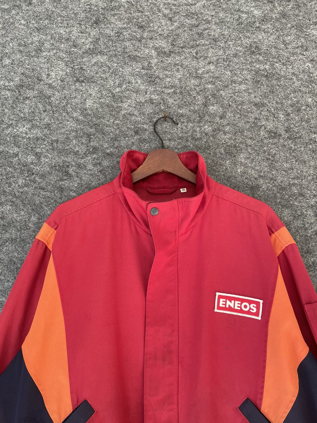 Japanese Brand VINTAGE ENEOS x INITIAL D JACKET JDM Size US XXL / EU 58 / 5 - 4 Thumbnail