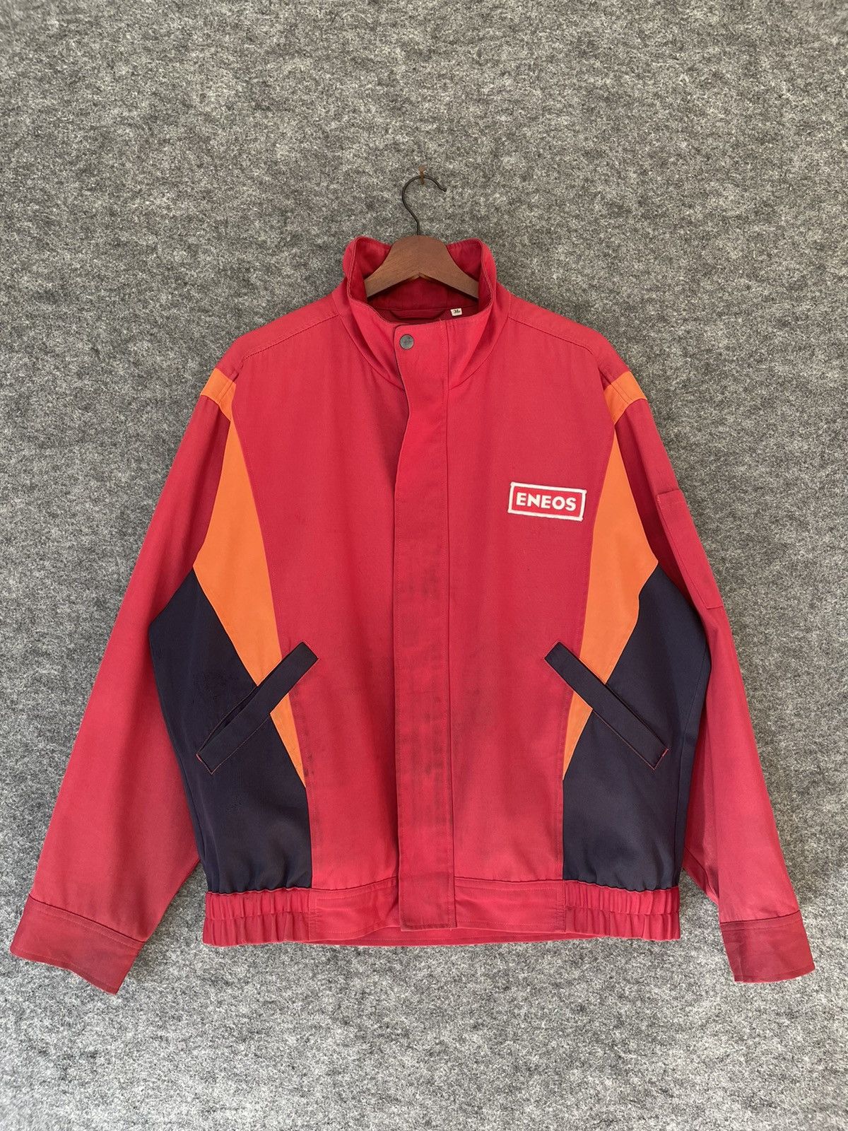 Japanese Brand VINTAGE ENEOS x INITIAL D JACKET JDM Size US XXL / EU 58 / 5 - 2 Thumbnail