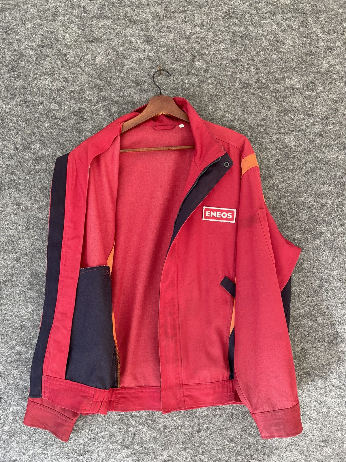 Japanese Brand VINTAGE ENEOS x INITIAL D JACKET JDM Size US XXL / EU 58 / 5 - 5 Thumbnail