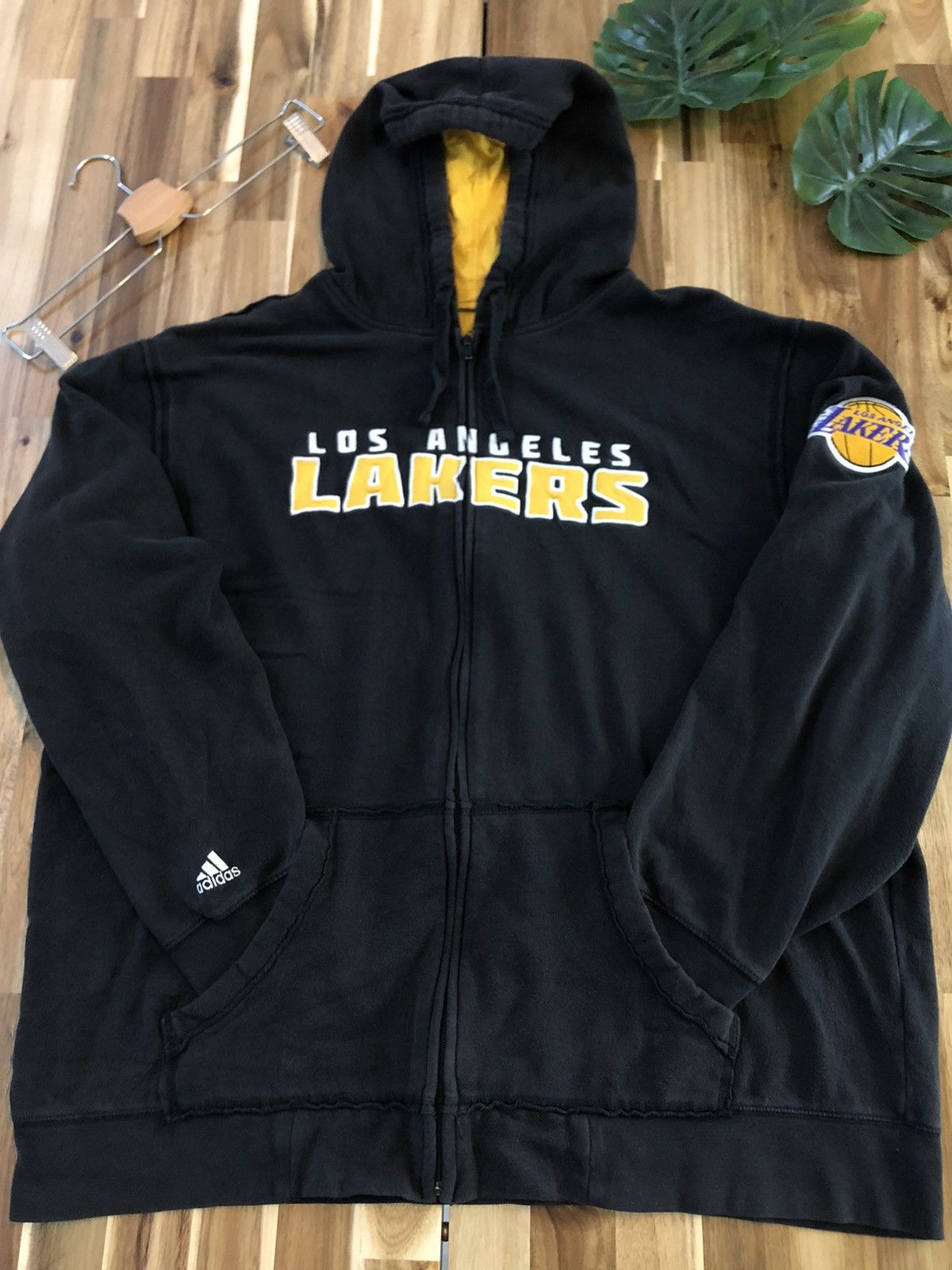 Adidas SA12 Los Angeles Lakers X Adidas Hoodies Size US XXL / EU 58 / 5 - 4 Thumbnail
