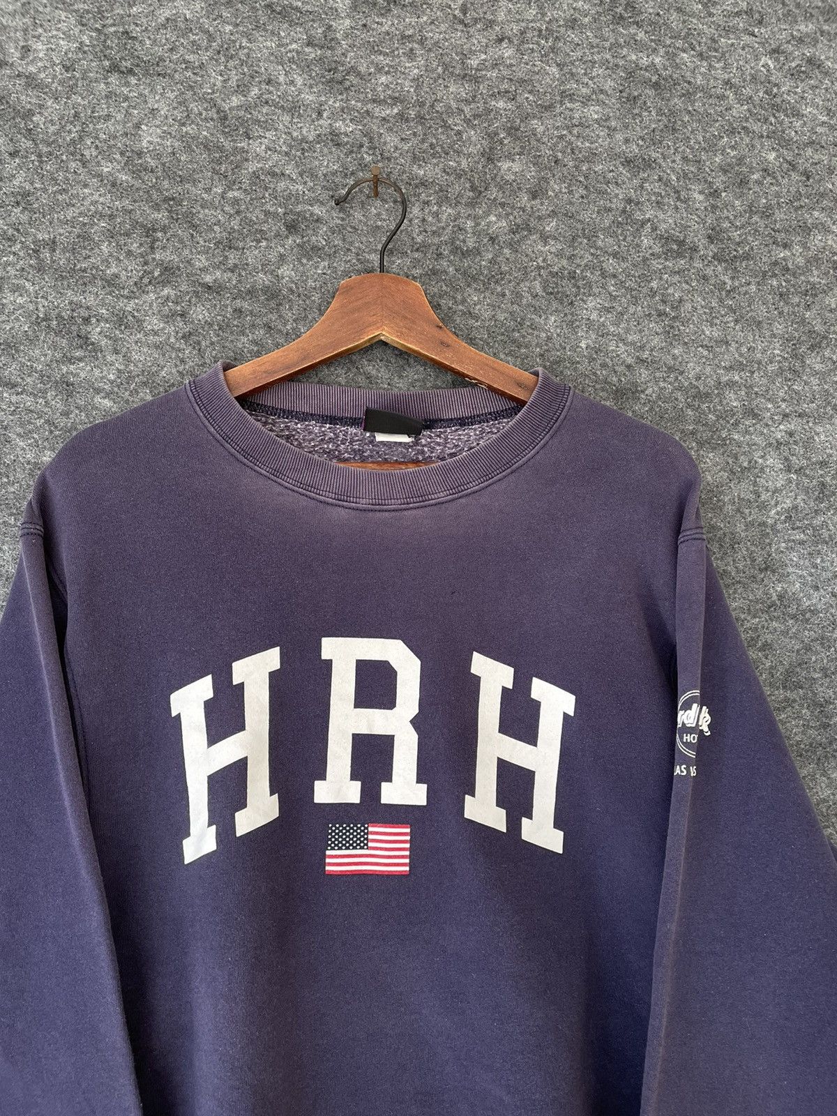 Hard Rock Cafe × Vintage NATURALLY AGED VINTAGE HARD ROCK LAS VEGAS SWEATSHIRT Size US M / EU 48-50 / 2 - 2 Thumbnail