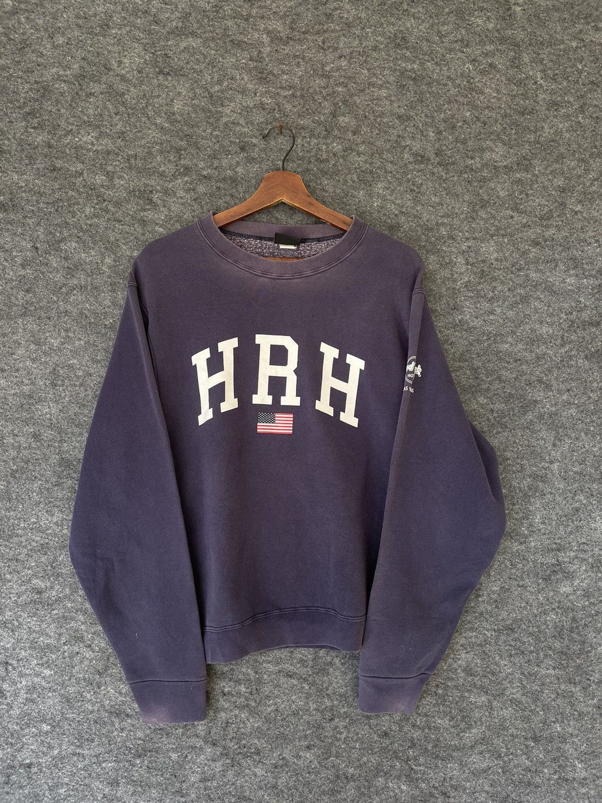 Hard Rock Cafe × Vintage NATURALLY AGED VINTAGE HARD ROCK LAS VEGAS SWEATSHIRT Size US M / EU 48-50 / 2 - 1 Thumbnail