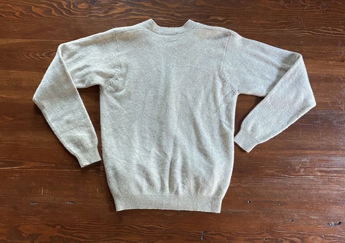 John Ashford × Vintage Vintage 80’s John Ashford Cream Wool Knit Cardigan Size US S / EU 44-46 / 1 - 9 Thumbnail