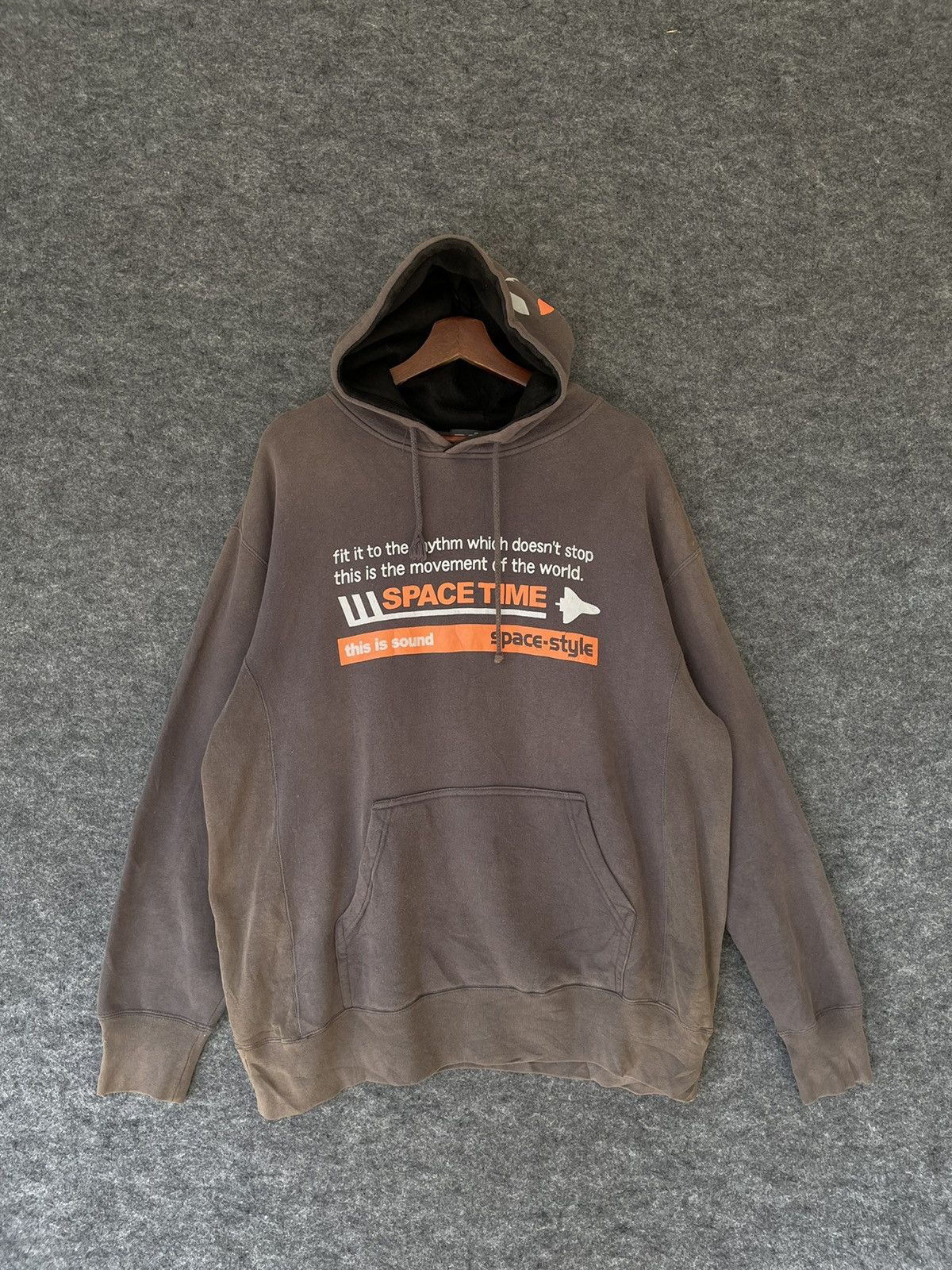Japanese Brand PLEVO SPACE TIME HOODIE Size US M / EU 48-50 / 2 - 1 Thumbnail