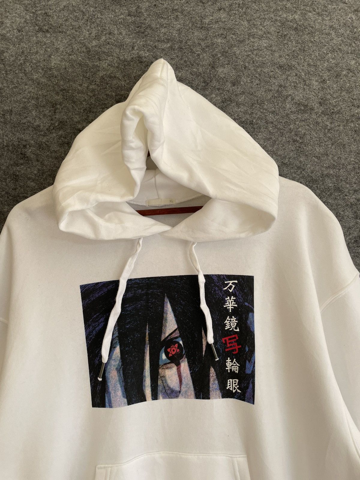 Anime SASUKE MANGEKYO SHARINGAN HOODIE Size US XL / EU 56 / 4 - 2 Thumbnail