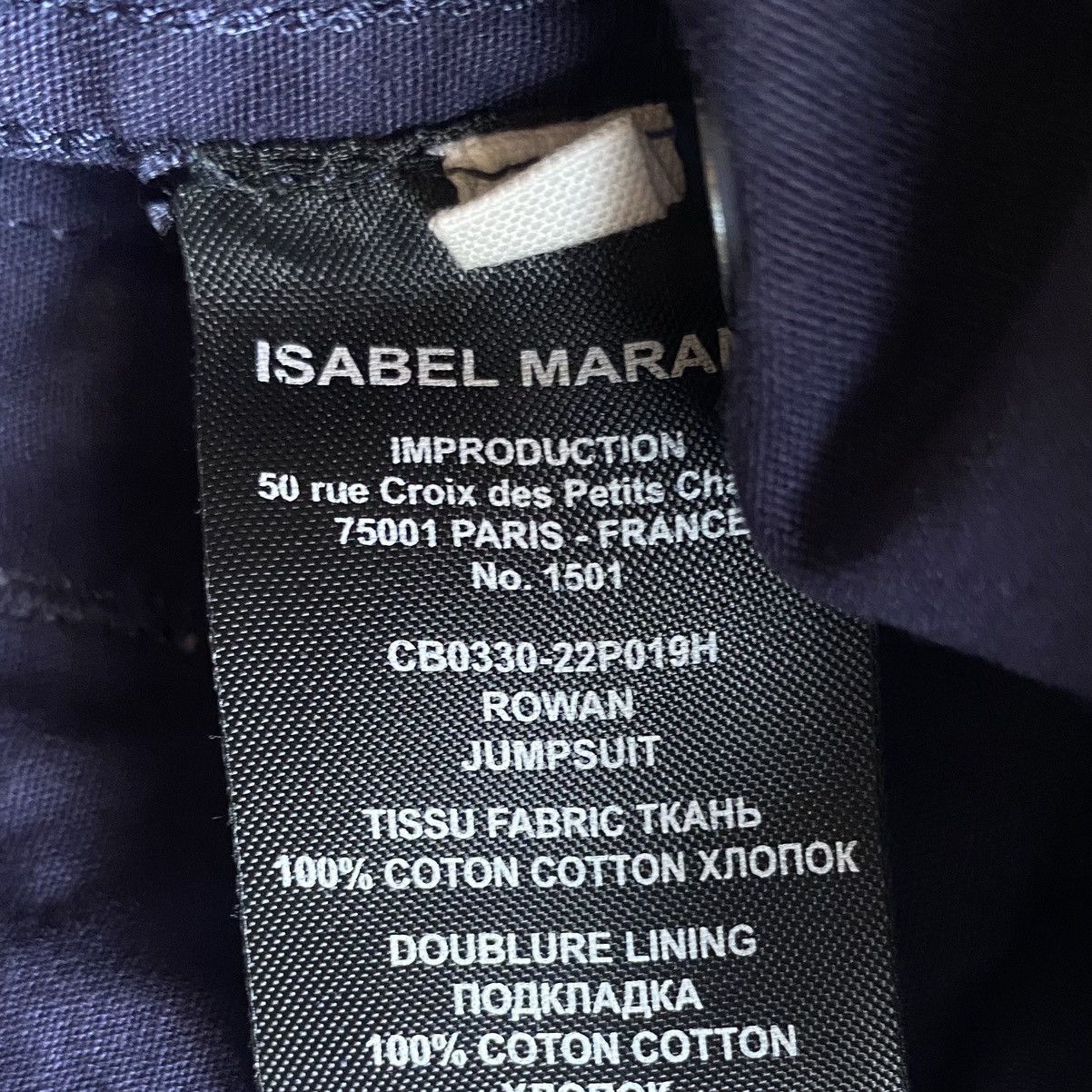Isabel Marant Isabel Marant Rowan Jumpsuit Size US 32 / EU 48 - 16 Thumbnail