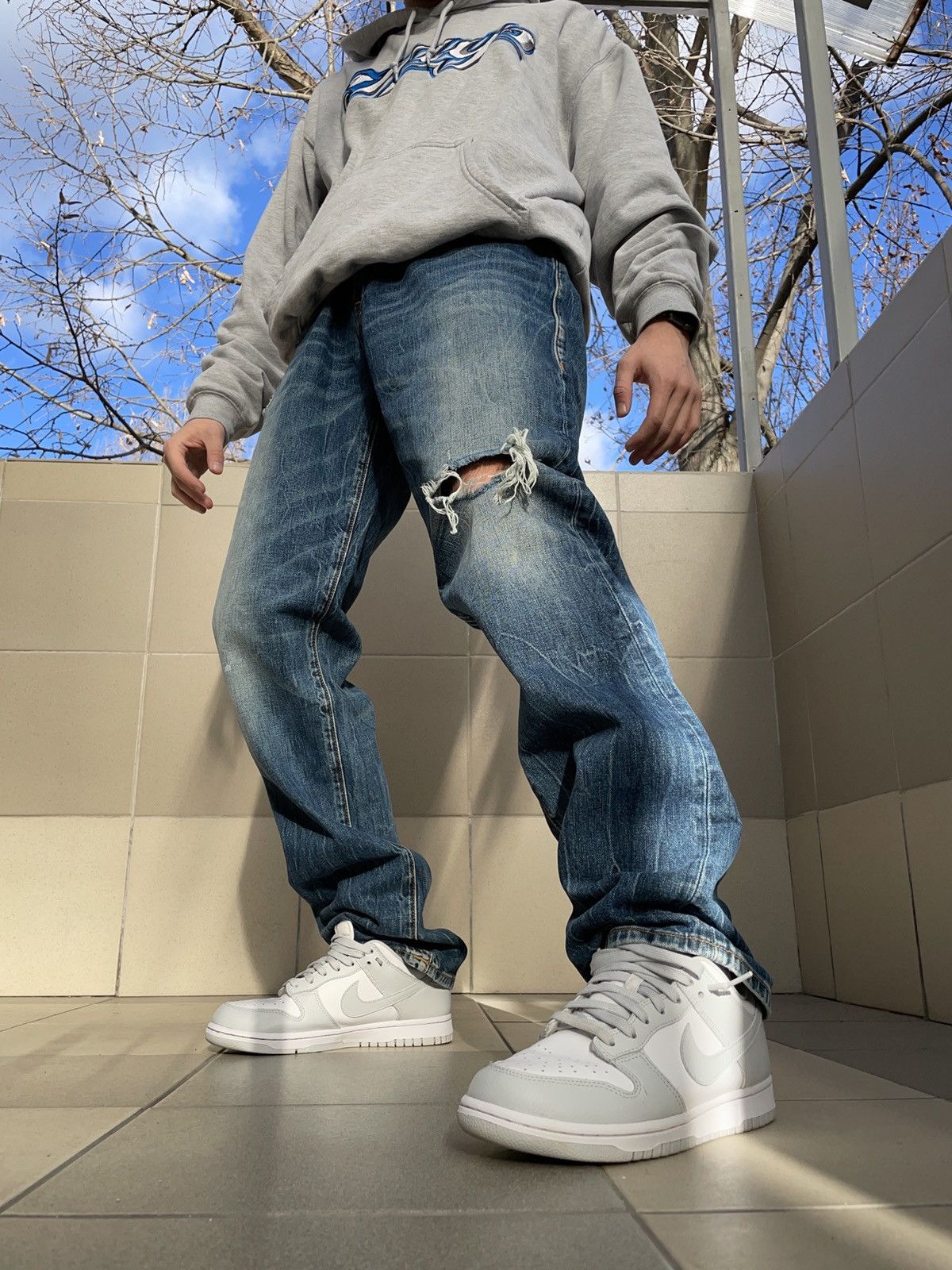 True Religion True Religon Distressed Jeans Size US 36 / EU 52 - 1 Thumbnail