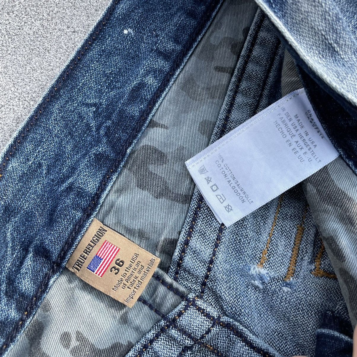 True Religion True Religon Distressed Jeans Size US 36 / EU 52 - 10 Thumbnail
