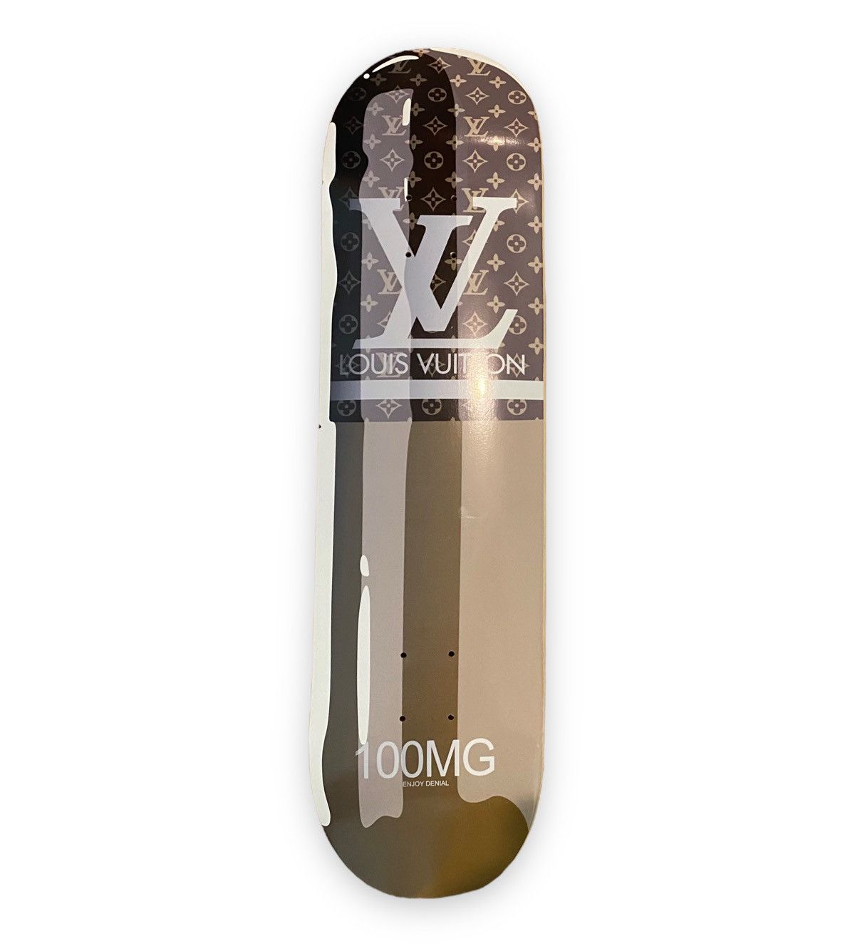 Denial Designer Drugs Supreme x Louis Vuitton Skateboard Deck