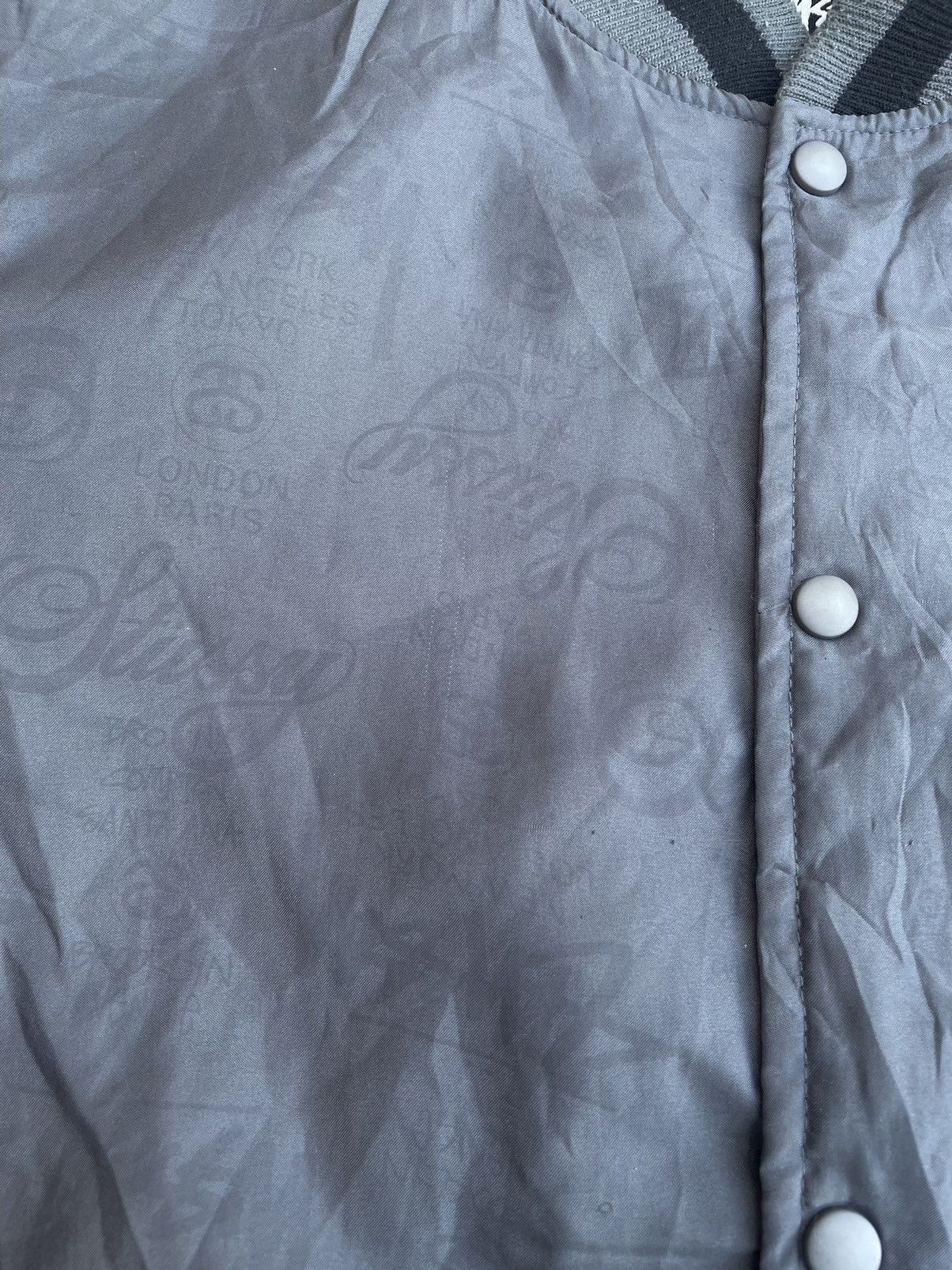 Stussy STUSSY WORLD TOUR OVERPRINTED JACKET Size US L / EU 52-54 / 3 - 6 Thumbnail