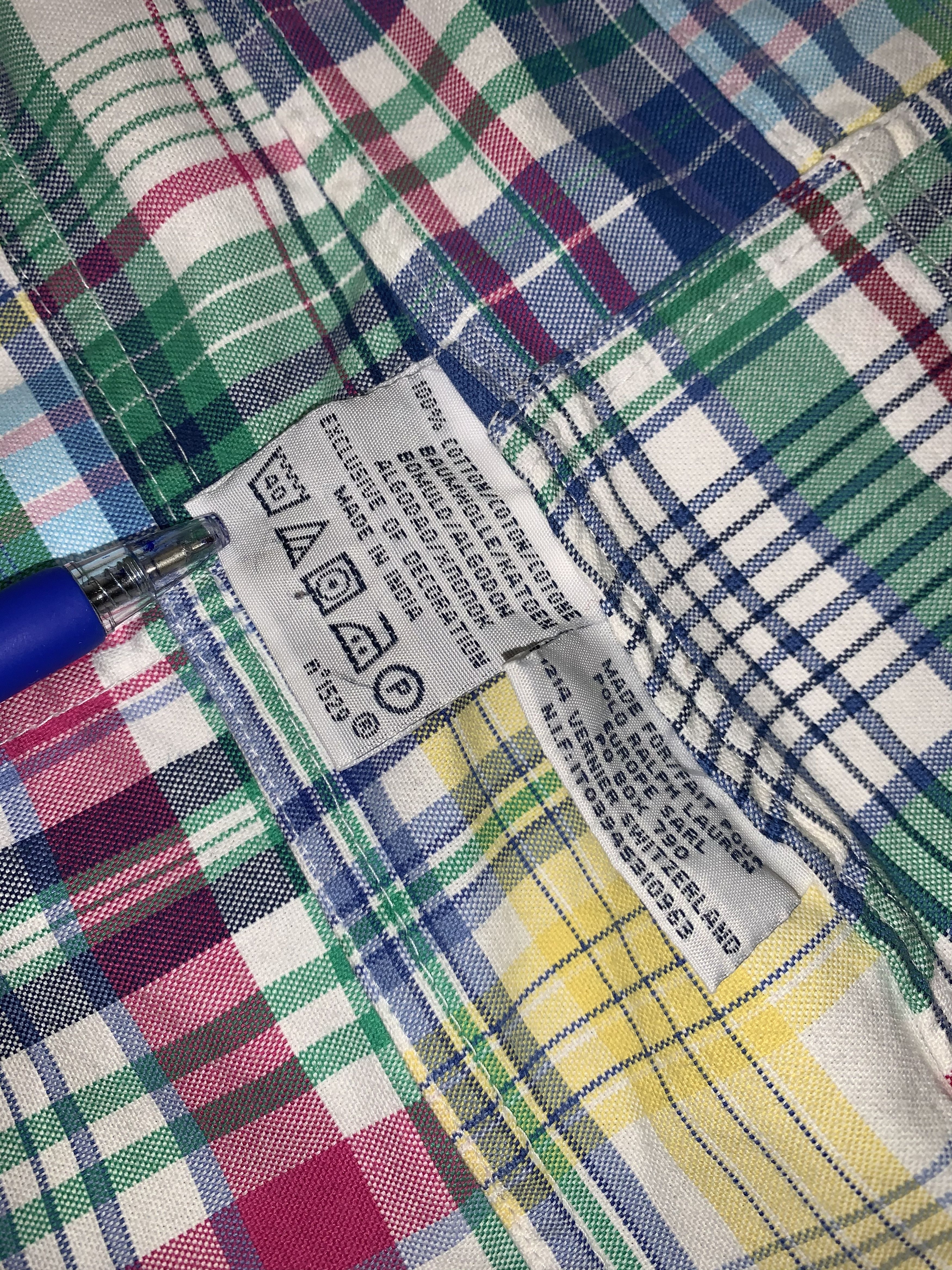 Polo Ralph Lauren × Ralph Lauren Vintage Polo Patchwork Checkered Flannel Shirt Size US M / EU 48-50 / 2 - 12 Thumbnail