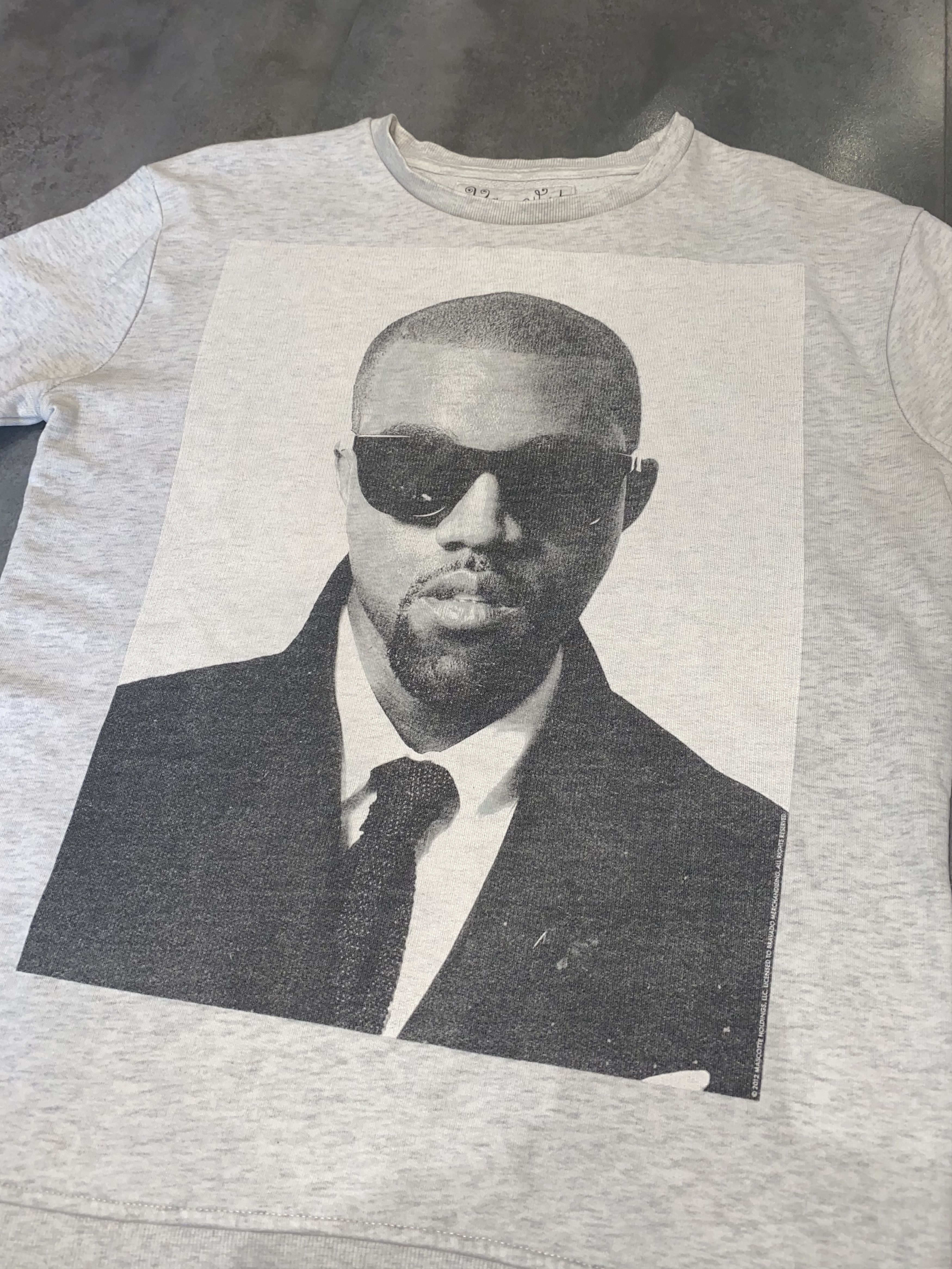 Kanye West 2012 Kanye West Official Merchandise White Crewneck Size US M / EU 48-50 / 2 - 7 Thumbnail