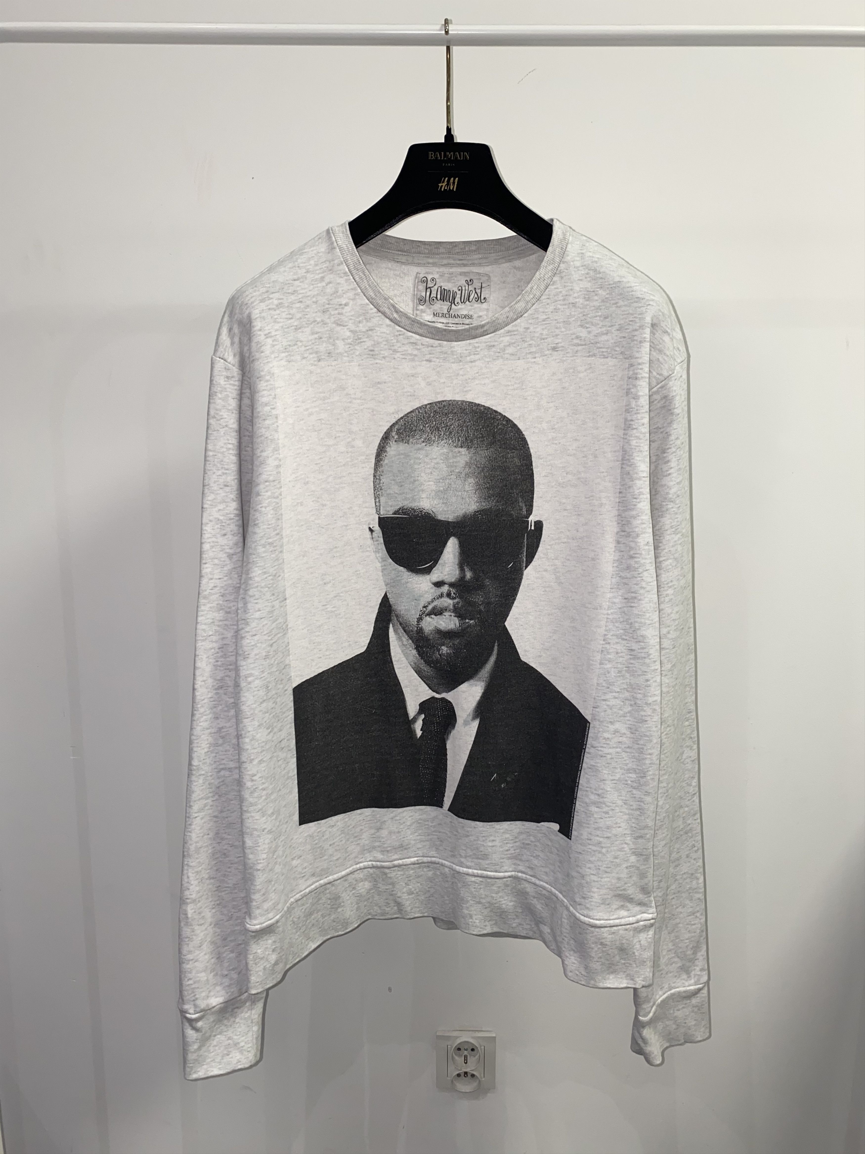 Kanye West 2012 Kanye West Official Merchandise White Crewneck Size US M / EU 48-50 / 2 - 1 Thumbnail