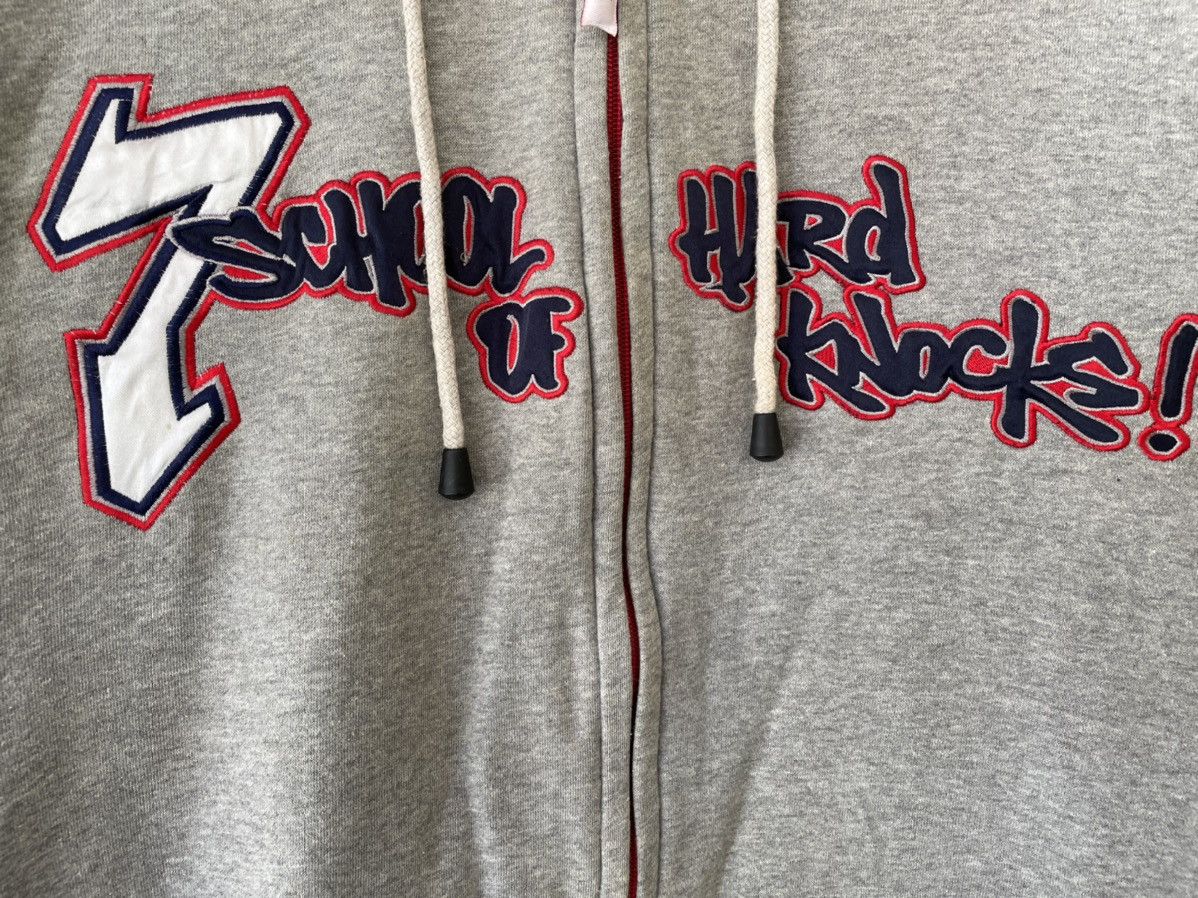 Vintage Y2K SCHOOL OF HARD KNOCKS REVERSIBLE HOODIE Size US XXL / EU 58 / 5 - 6 Thumbnail