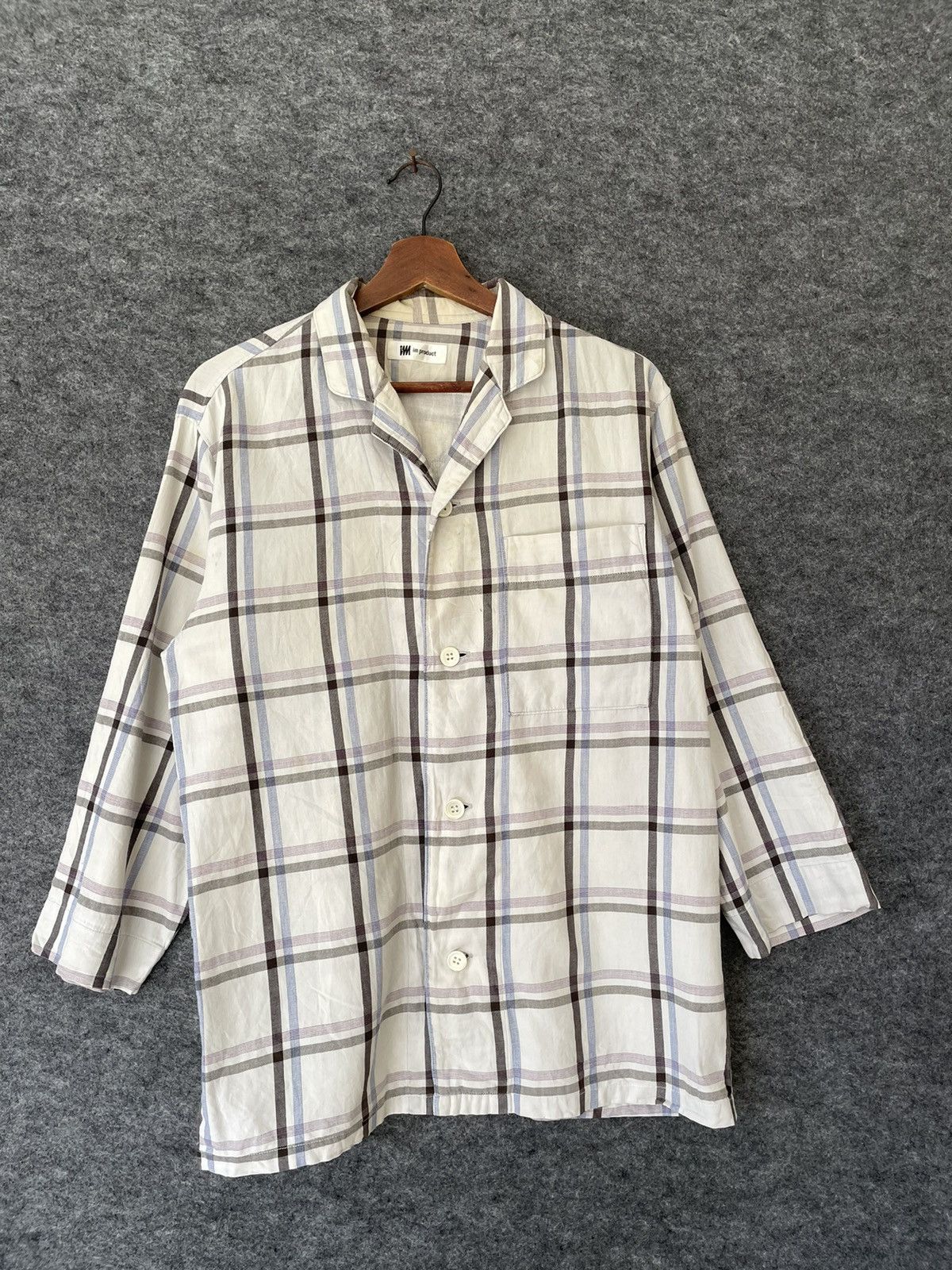 Issey Miyake VINTAGE DISSTRESSED ISSEY MIYAKE IM PRODUCT SHIRTS Size US L / EU 52-54 / 3 - 1 Thumbnail