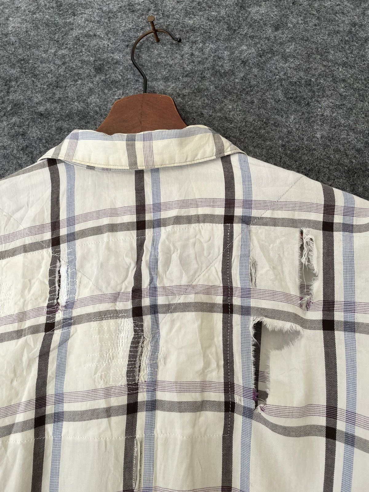 Issey Miyake VINTAGE DISSTRESSED ISSEY MIYAKE IM PRODUCT SHIRTS Size US L / EU 52-54 / 3 - 5 Thumbnail