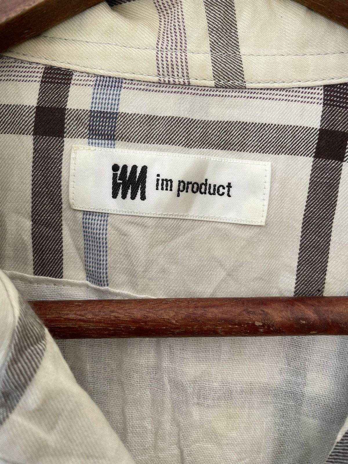 Issey Miyake VINTAGE DISSTRESSED ISSEY MIYAKE IM PRODUCT SHIRTS Size US L / EU 52-54 / 3 - 6 Thumbnail