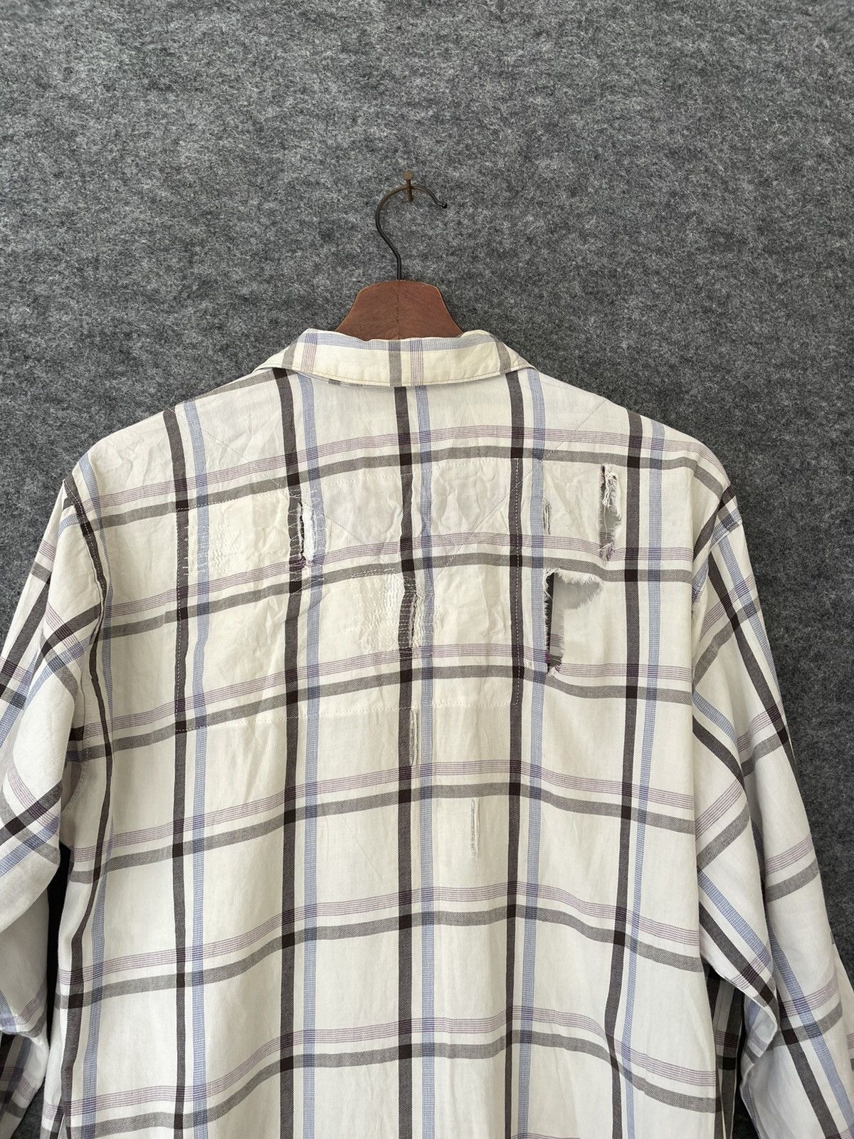 Issey Miyake VINTAGE DISSTRESSED ISSEY MIYAKE IM PRODUCT SHIRTS Size US L / EU 52-54 / 3 - 4 Thumbnail