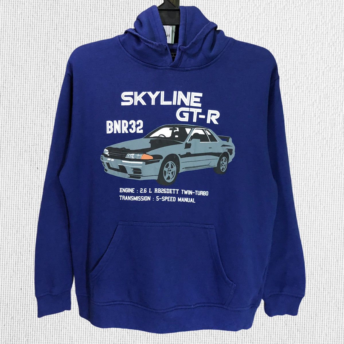 Vintage Vintage Skyline GT-R BNR32 Hoodie Size US L / EU 52-54 / 3 - 1 Thumbnail