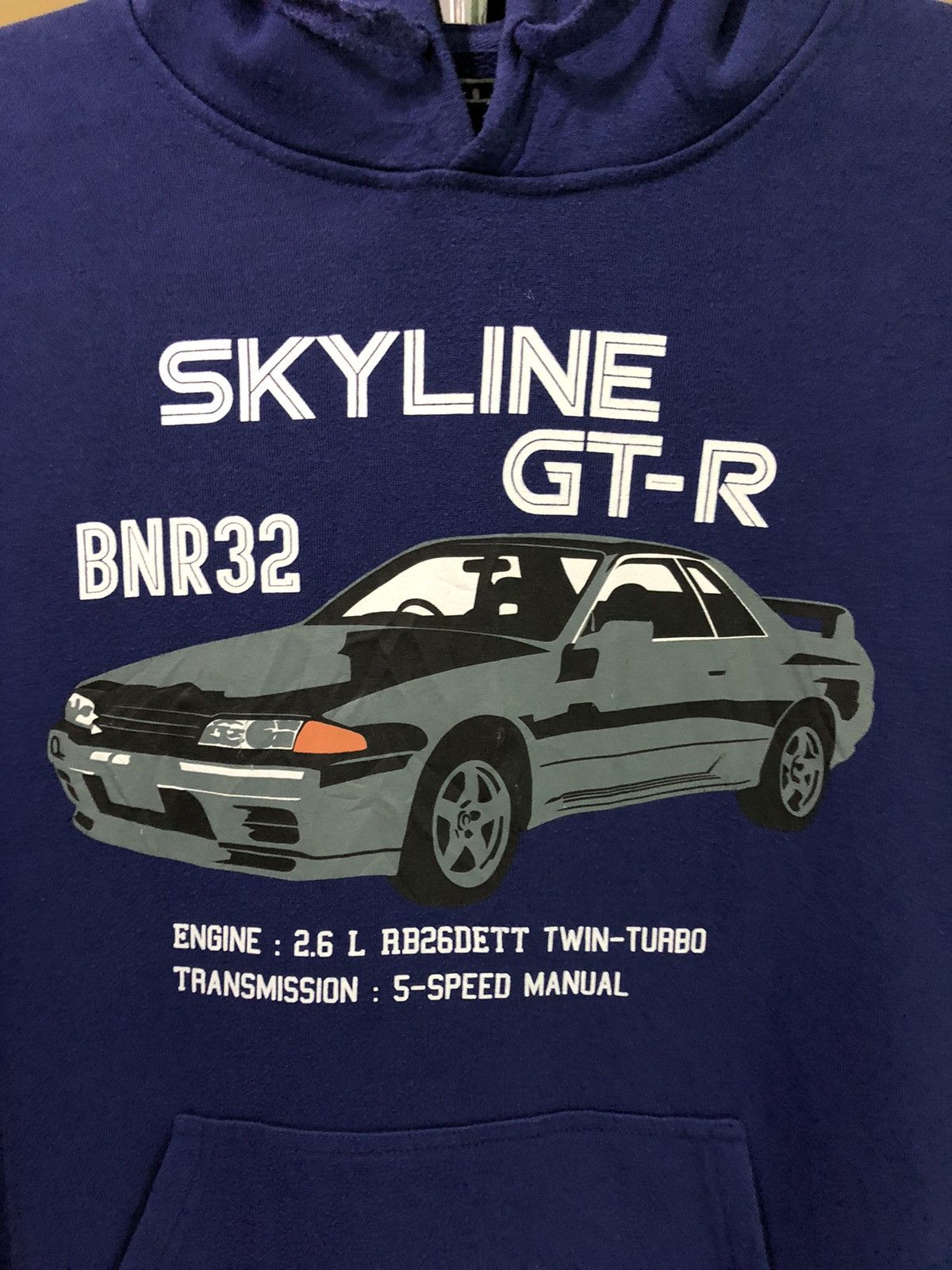 Vintage Vintage Skyline GT-R BNR32 Hoodie Size US L / EU 52-54 / 3 - 2 Thumbnail