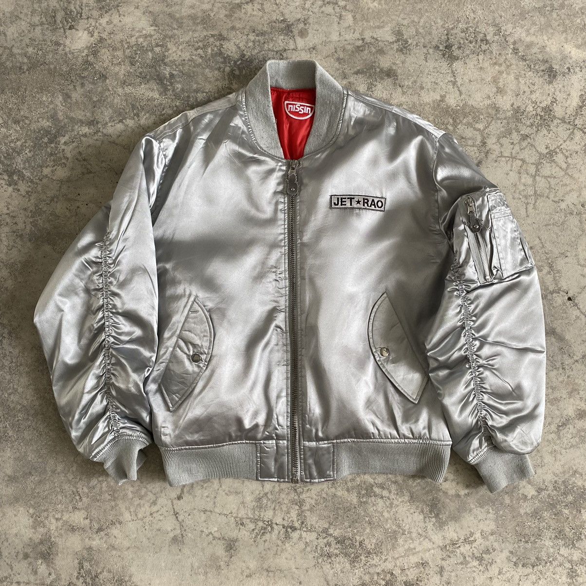 Anime Vintage 90's Anime Tomorrow Joe's Flight Bomber Jacket Size US L / EU 52-54 / 3 - 6 Thumbnail