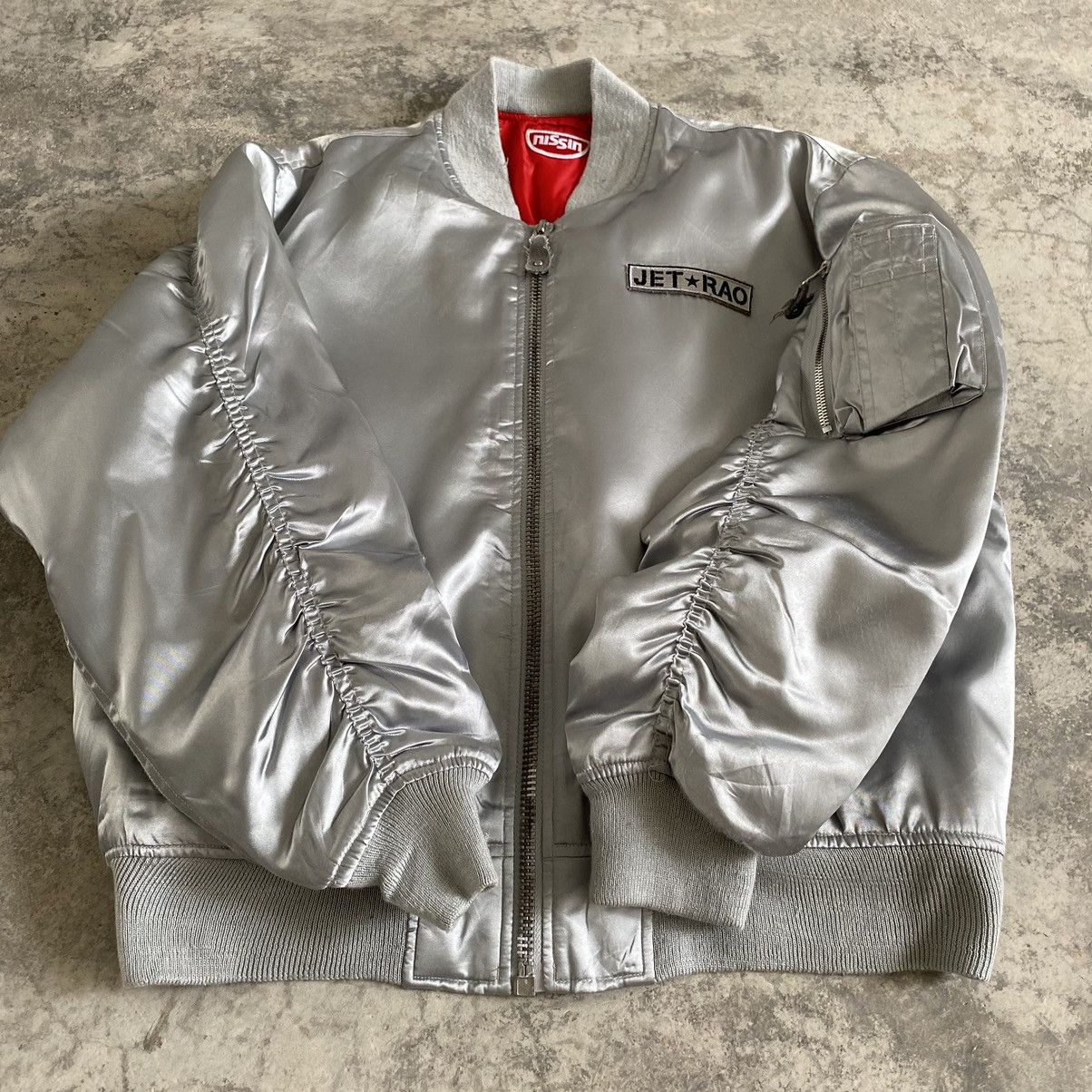 Anime Vintage 90's Anime Tomorrow Joe's Flight Bomber Jacket Size US L / EU 52-54 / 3 - 12 Thumbnail