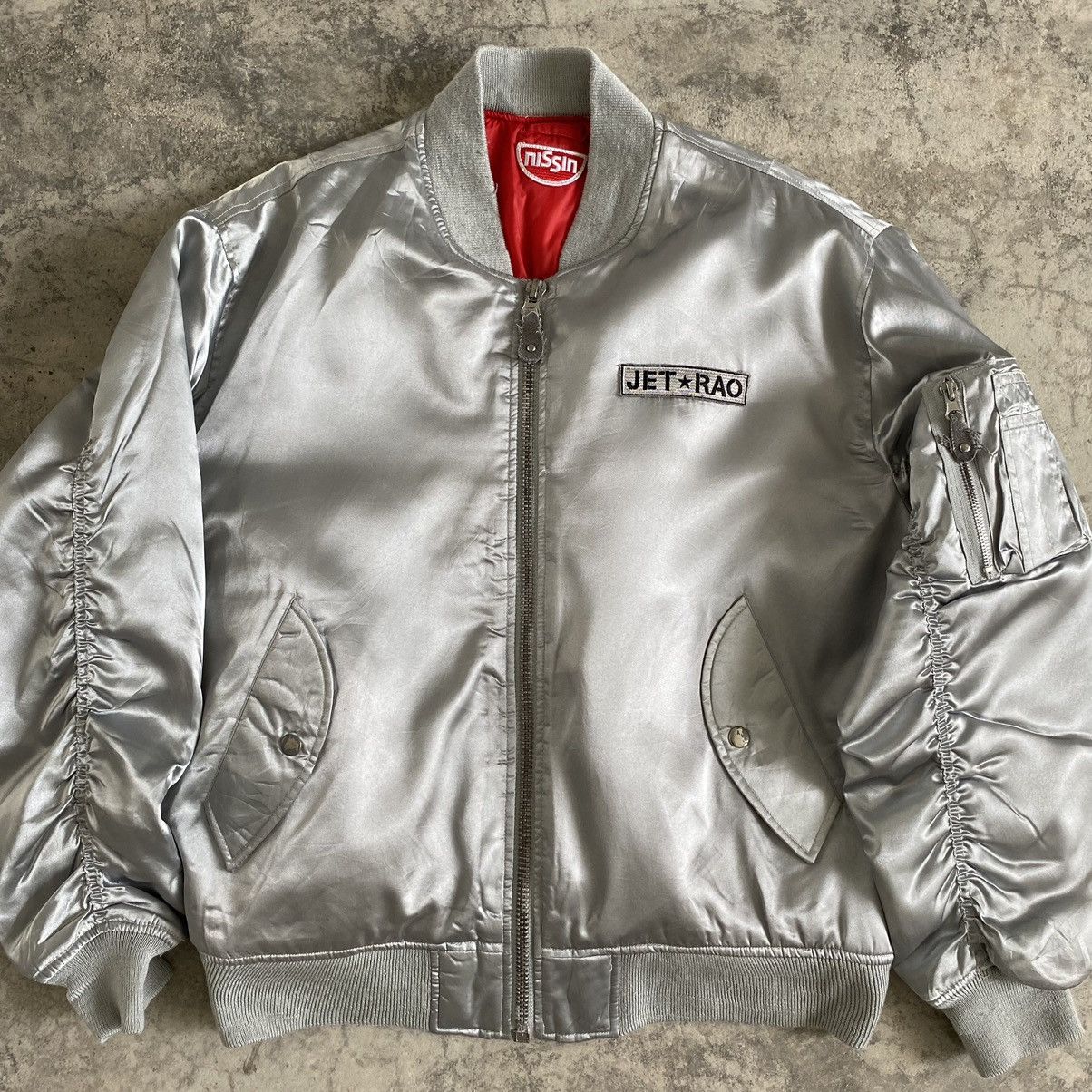 Anime Vintage 90's Anime Tomorrow Joe's Flight Bomber Jacket Size US L / EU 52-54 / 3 - 7 Thumbnail