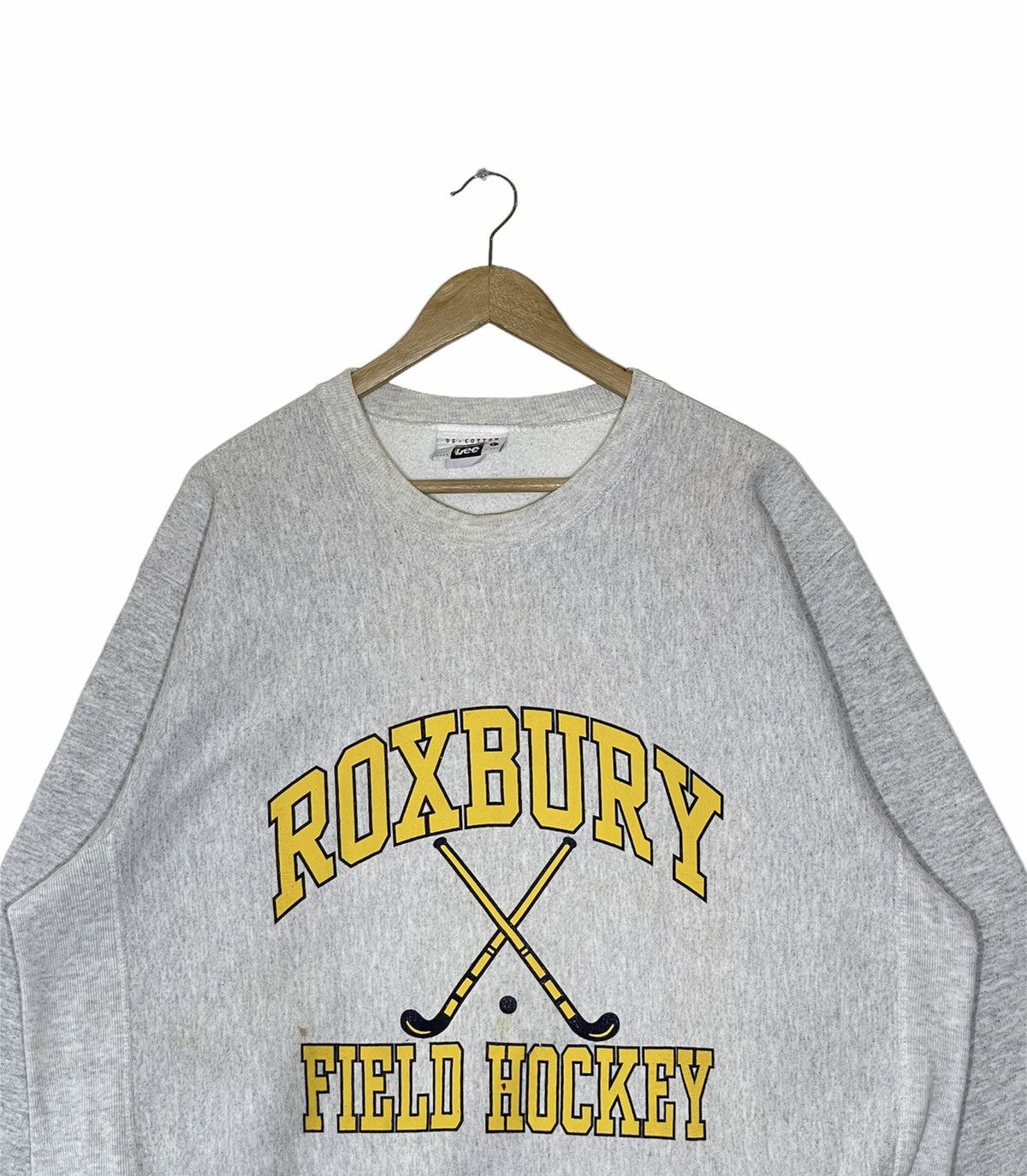 Vintage vintage 90s Roxbury Hockey Field sweatshirt Size US L / EU 52-54 / 3 - 3 Thumbnail