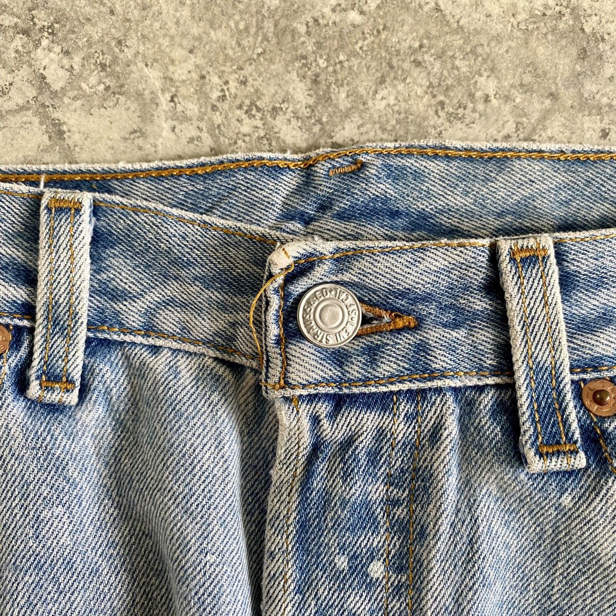 Levi's Vintage 90's Levi's 501 x 88 Tees Splatter Ripped Jeans Size US 30 / EU 46 - 7 Thumbnail