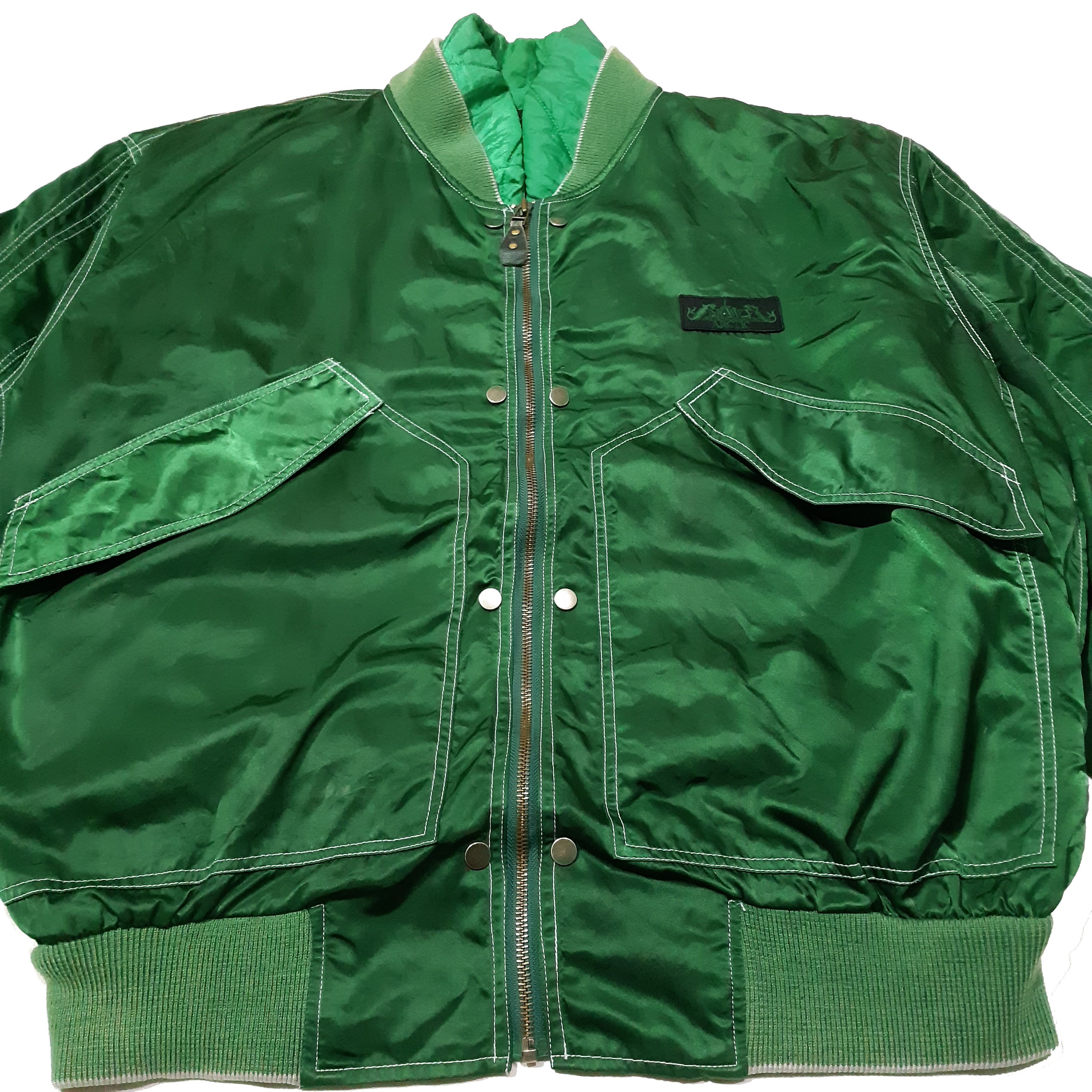 Vintage 80s Boneville Navy Artic CP Company Bomber Jacket