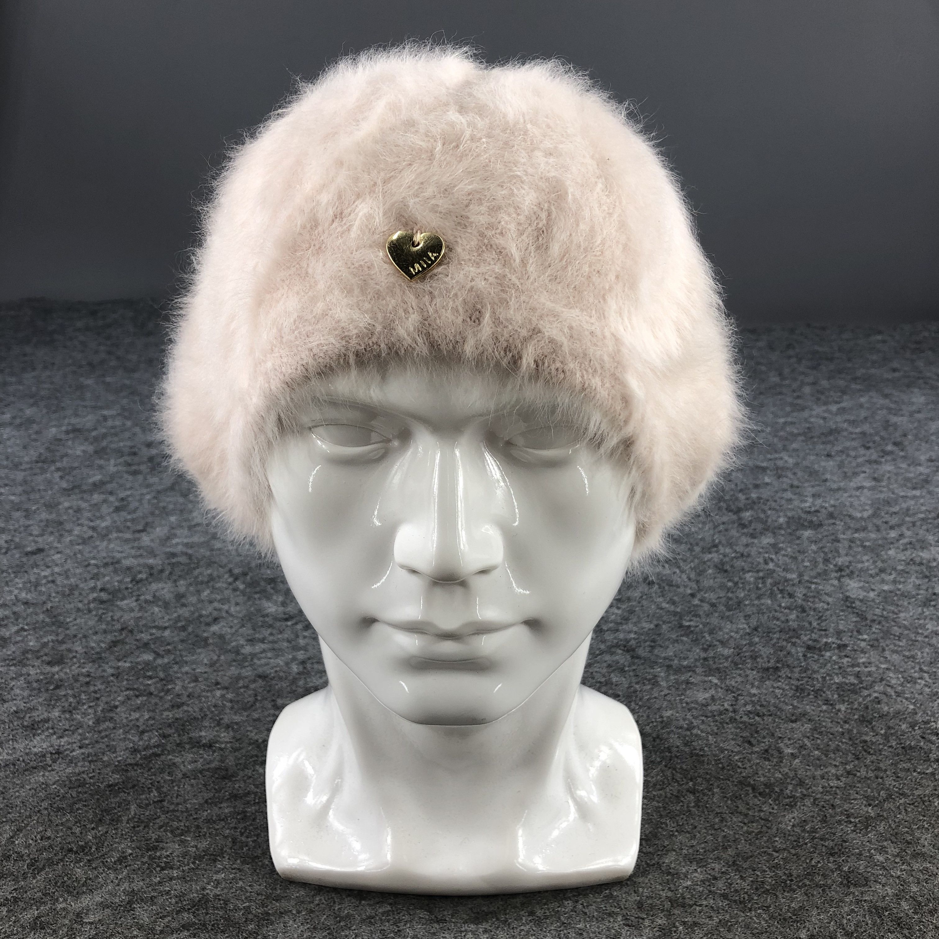 Japanese Brand MIIA Faux Fur Wool Beanie Snowcap Snow Hat B409 Size ONE SIZE - 1 Thumbnail