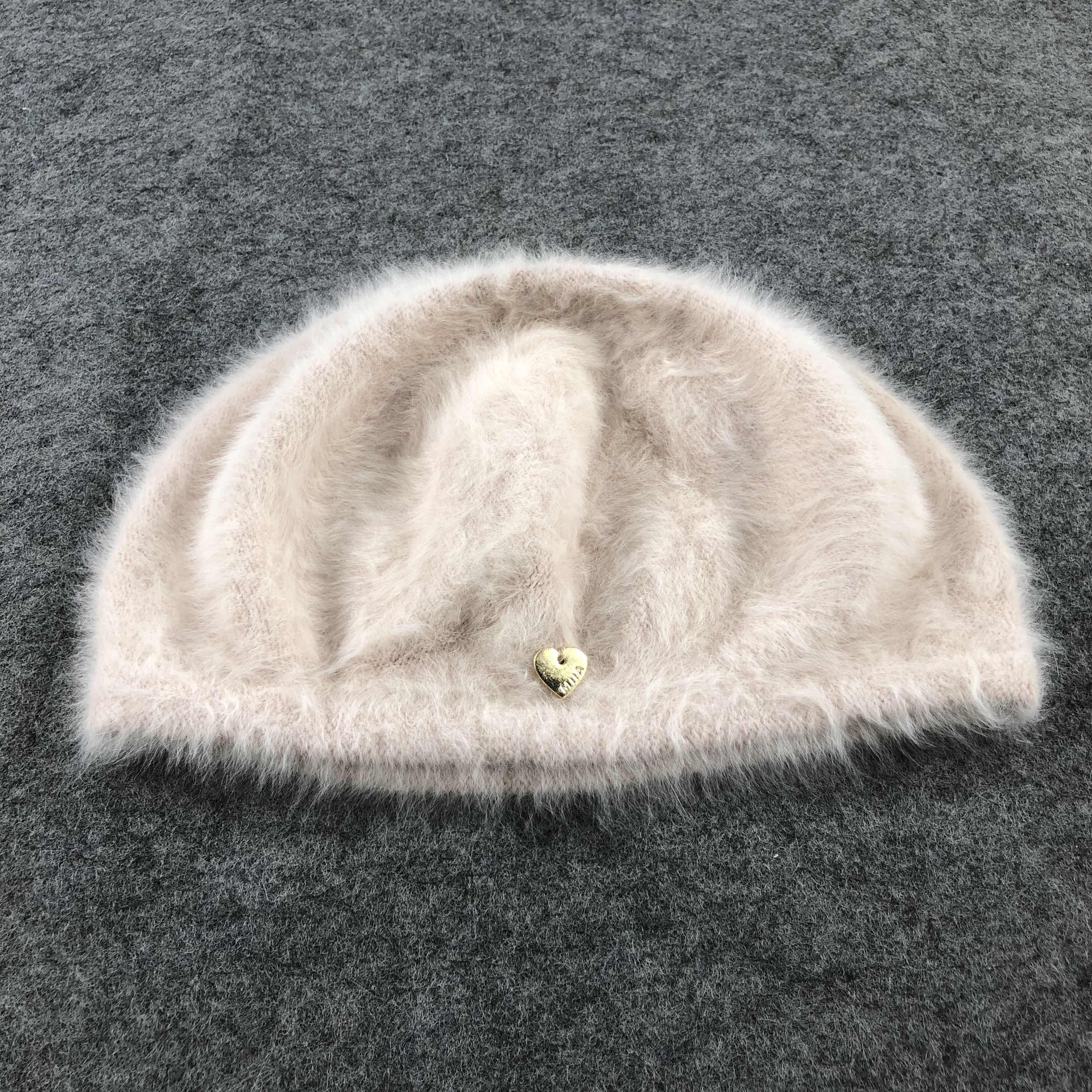 Japanese Brand MIIA Faux Fur Wool Beanie Snowcap Snow Hat B409 Size ONE SIZE - 3 Thumbnail