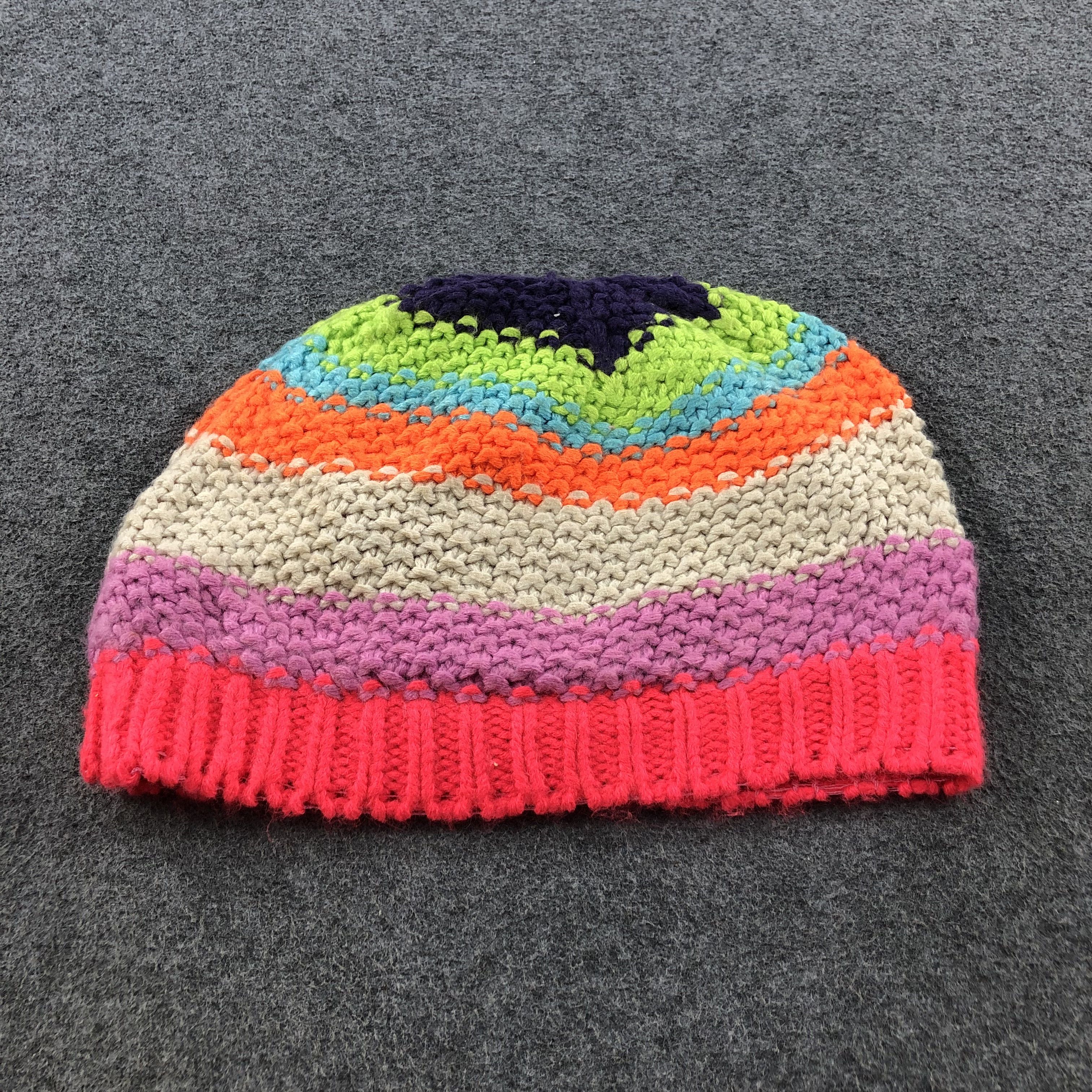 Gap GAP Colorful Knit Beanie Snowcap Snow Hat B59 Size ONE SIZE - 1 Thumbnail