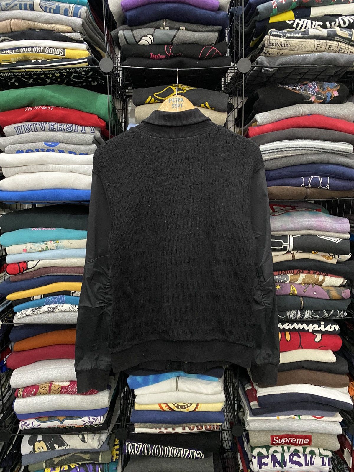 Armani Exchange ARMANI EXCHANCE KNITWEAR VARSITY JACKET Size US XS / EU 42 / 0 - 3 Thumbnail