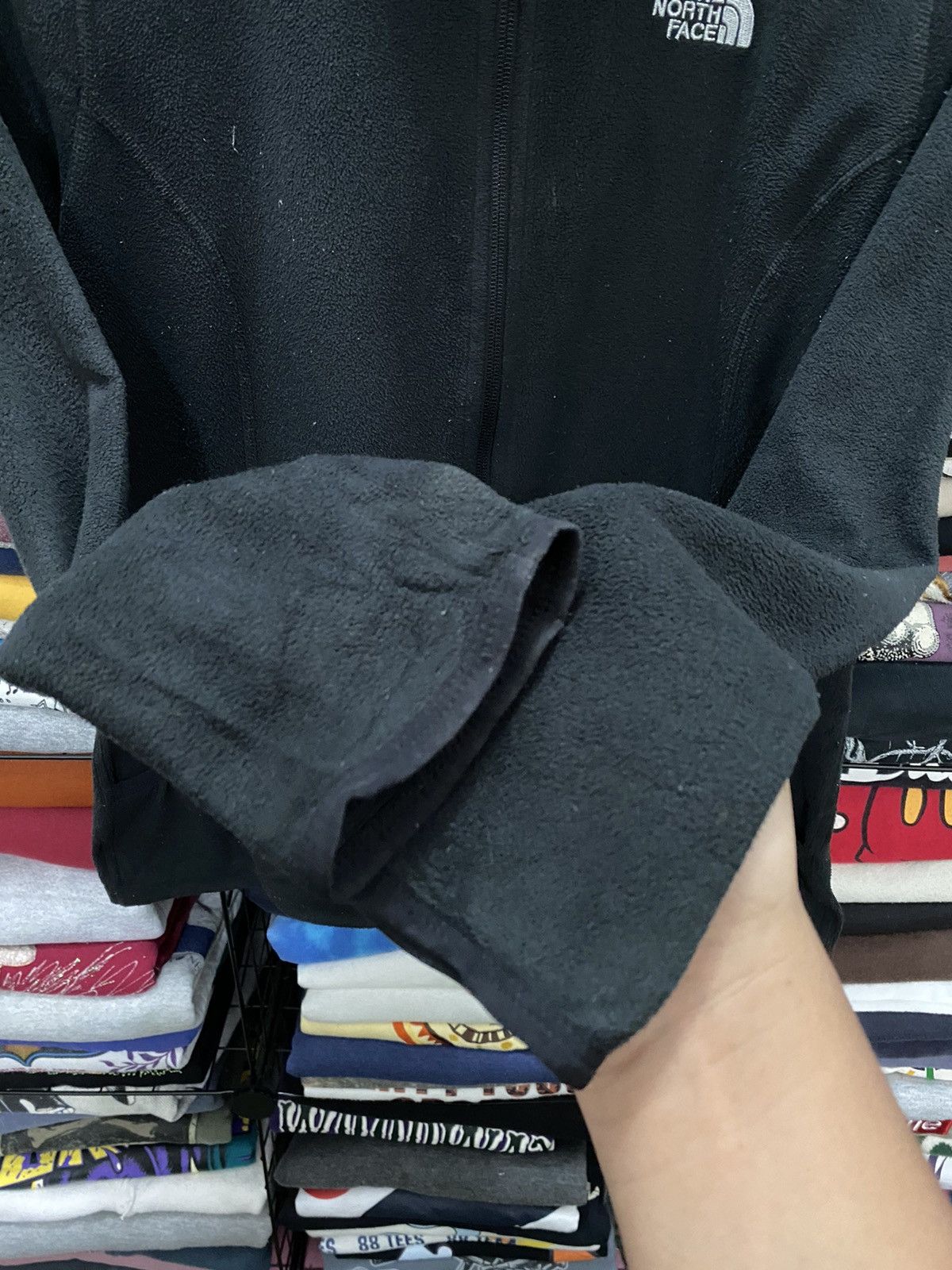The North Face THE NORTH FACE FLEECE BLACK SWEATER Size US M / EU 48-50 / 2 - 6 Thumbnail