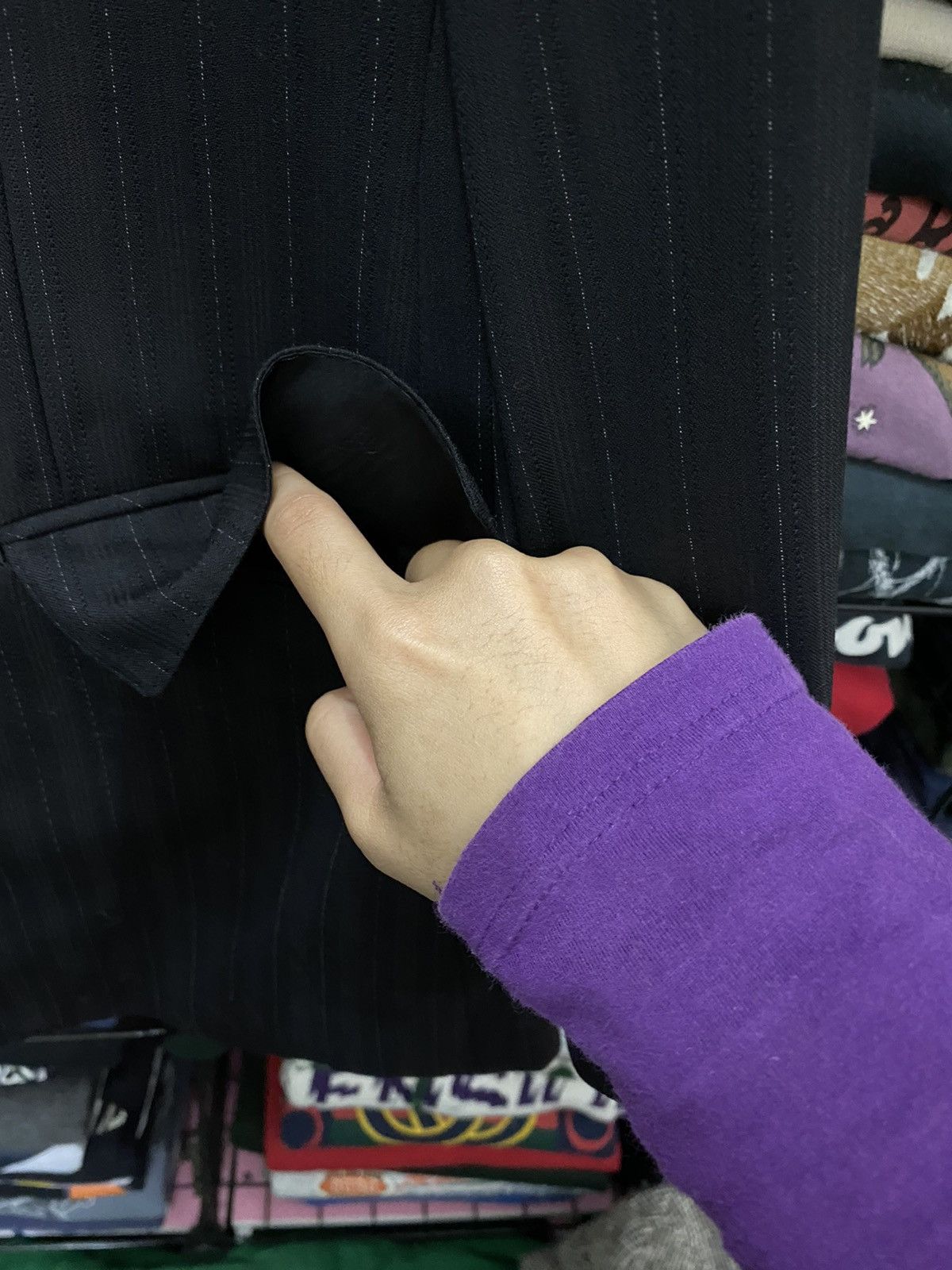 Gianni Valentino × Valentino 🔥NEW🔥GIANNI VALENTINO BLACK MAN’S FORMAL BLAZER Size US M / EU 48-50 / 2 - 8 Thumbnail