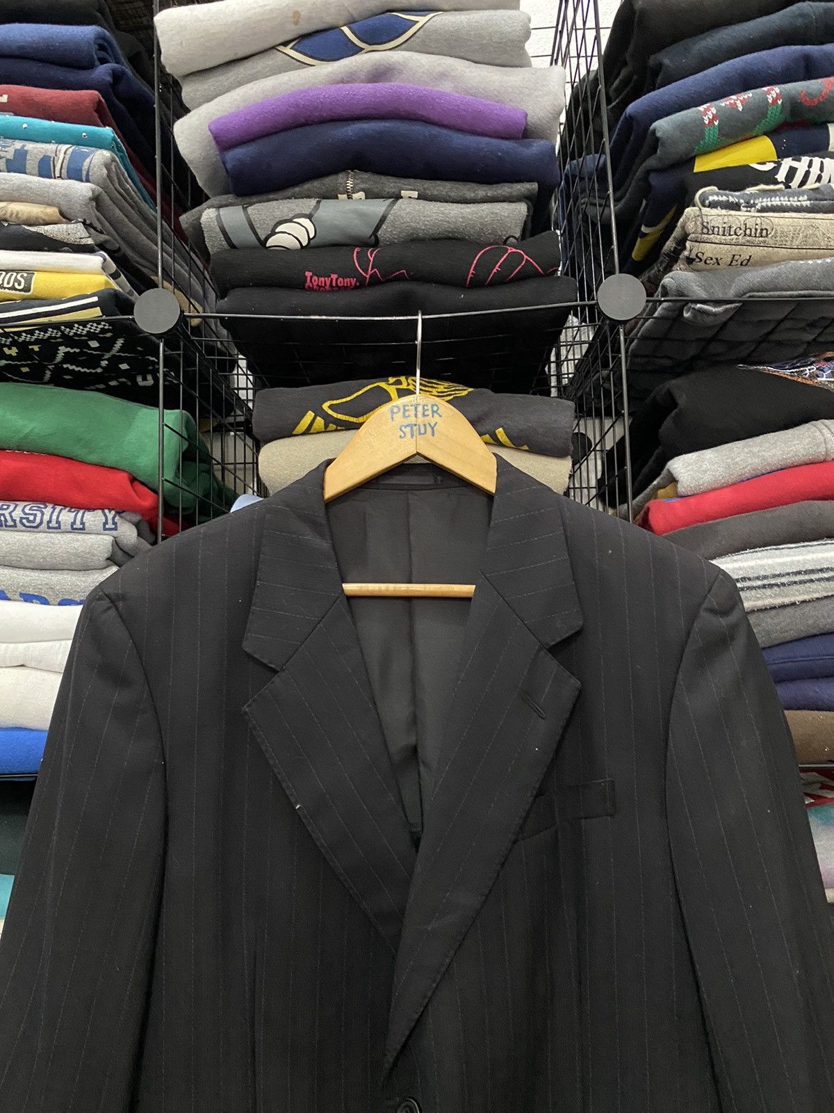 Gianni Valentino × Valentino 🔥NEW🔥GIANNI VALENTINO BLACK MAN’S FORMAL BLAZER Size US M / EU 48-50 / 2 - 5 Thumbnail