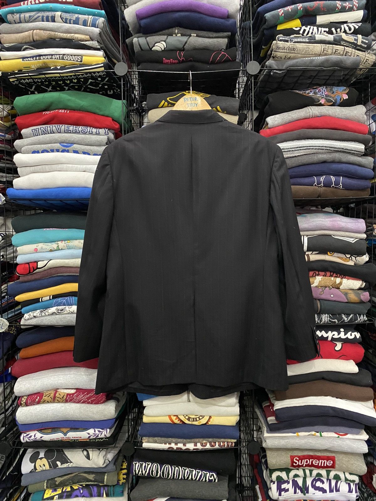Gianni Valentino × Valentino 🔥NEW🔥GIANNI VALENTINO BLACK MAN’S FORMAL BLAZER Size US M / EU 48-50 / 2 - 3 Thumbnail