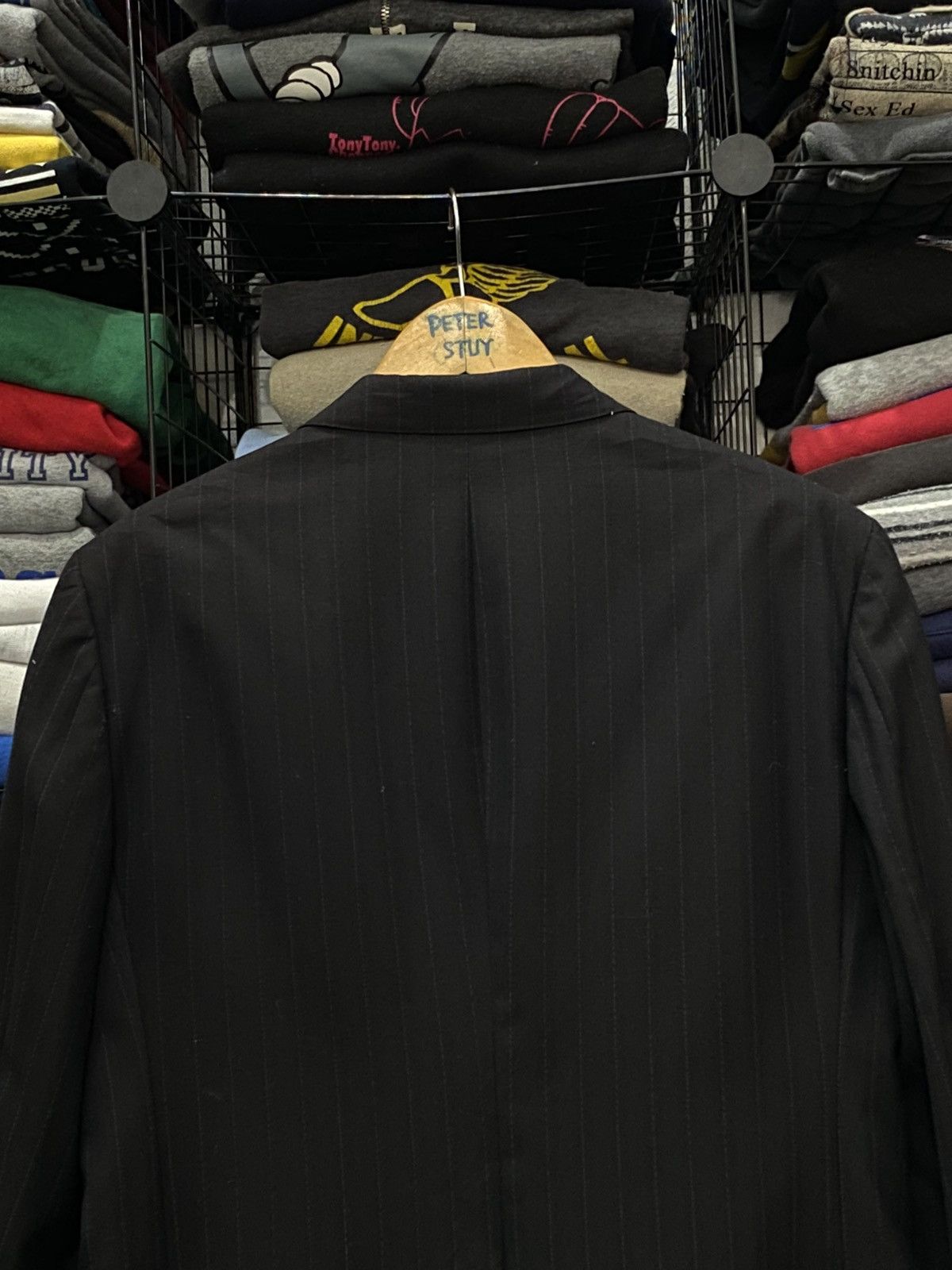 Gianni Valentino × Valentino 🔥NEW🔥GIANNI VALENTINO BLACK MAN’S FORMAL BLAZER Size US M / EU 48-50 / 2 - 6 Thumbnail