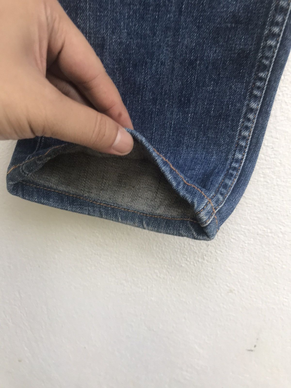 Undercover × Uniqlo Zipped Pocket Washed Indigo Denim Size US 30 / EU 46 - 20 Thumbnail