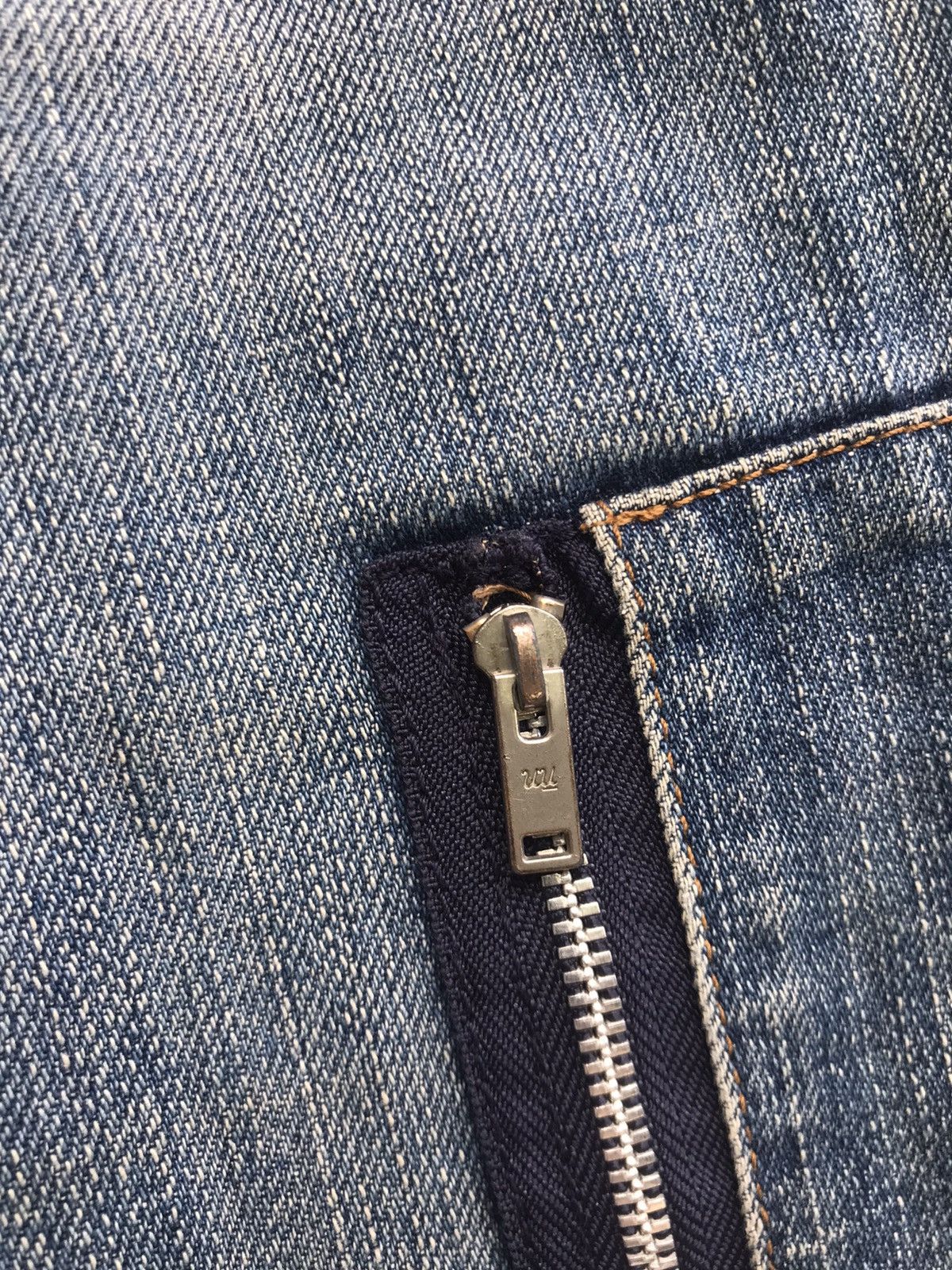 Undercover × Uniqlo Zipped Pocket Washed Indigo Denim Size US 30 / EU 46 - 6 Thumbnail